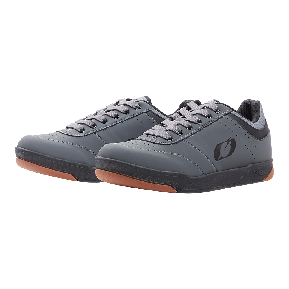 O'NEAL PUMPS FLAT Mountainbike-Schuhe Grau/Schwarz - Image 4