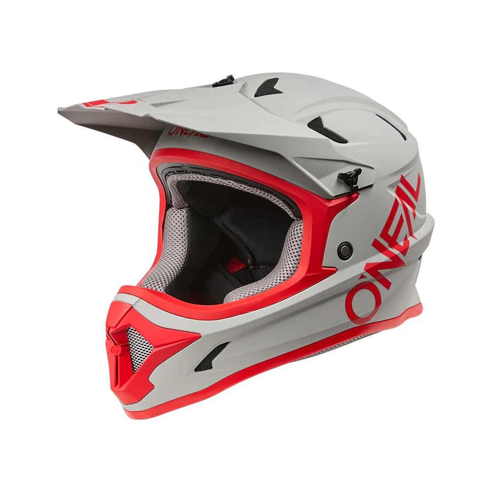O'NEAL SONUS SOLID MTB-Helm Grau/Rot