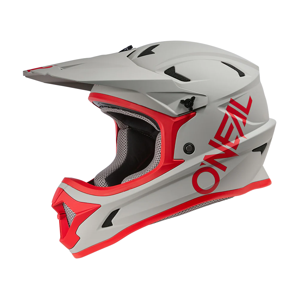 O'NEAL SONUS SOLID MTB-Helm Grau/Rot - Image 2