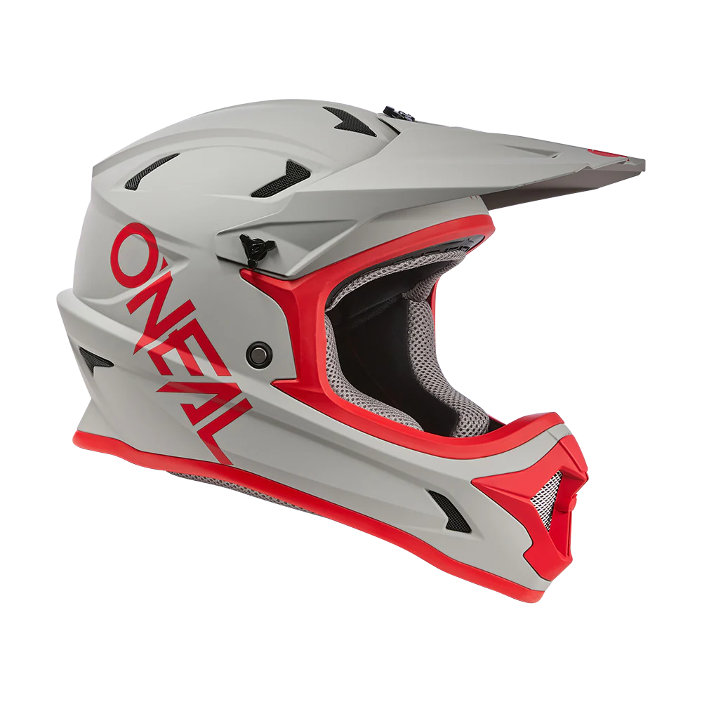 O'NEAL SONUS SOLID MTB-Helm Grau/Rot - Image 5