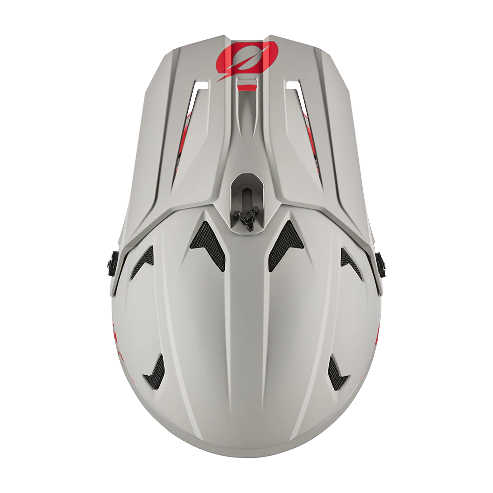 O'NEAL SONUS SOLID MTB-Helm Grau/Rot - Image 7