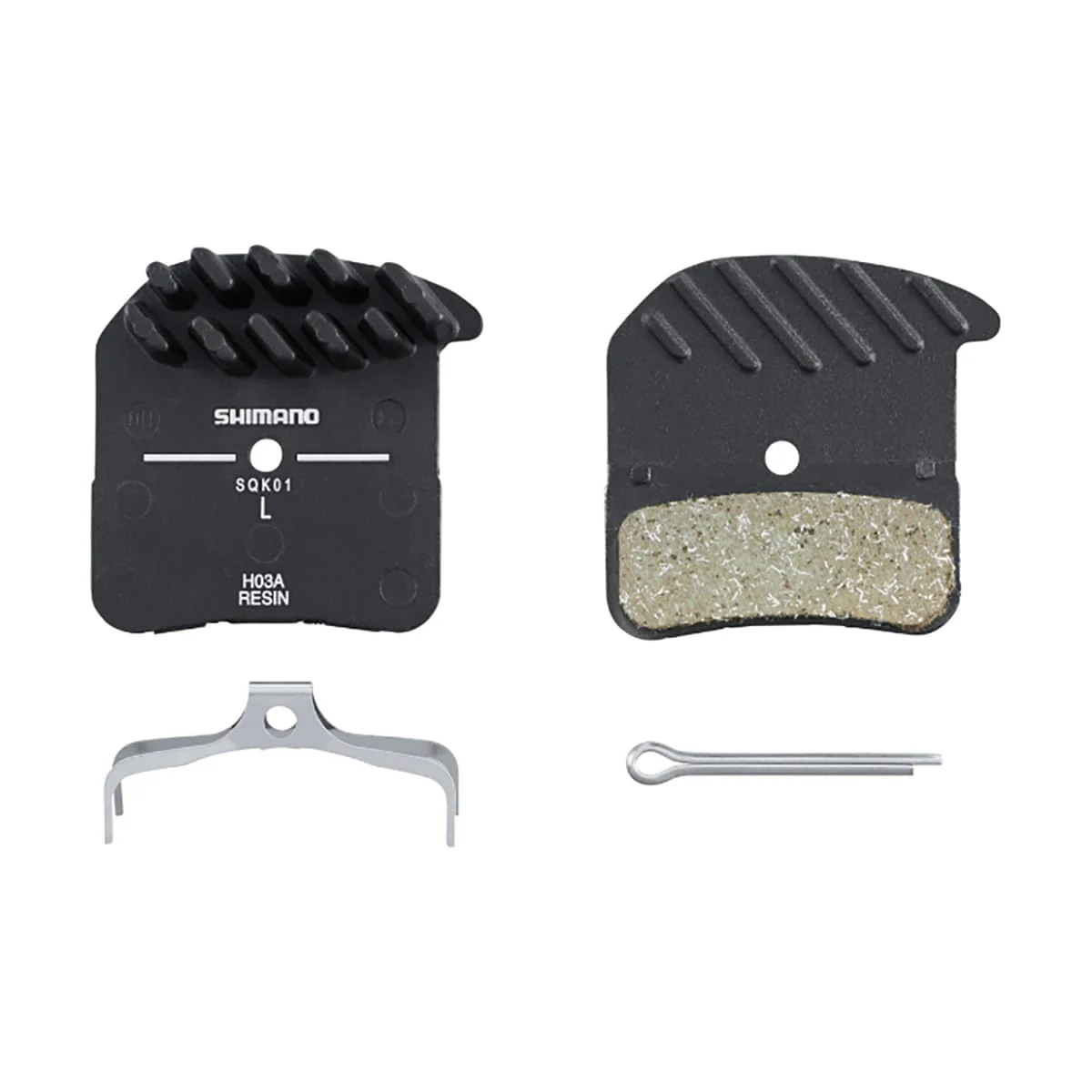 Organische Belüftete Bremsbeläge SHIMANO H03A 4 Kolben SAINT / XT 8020 / ZEE