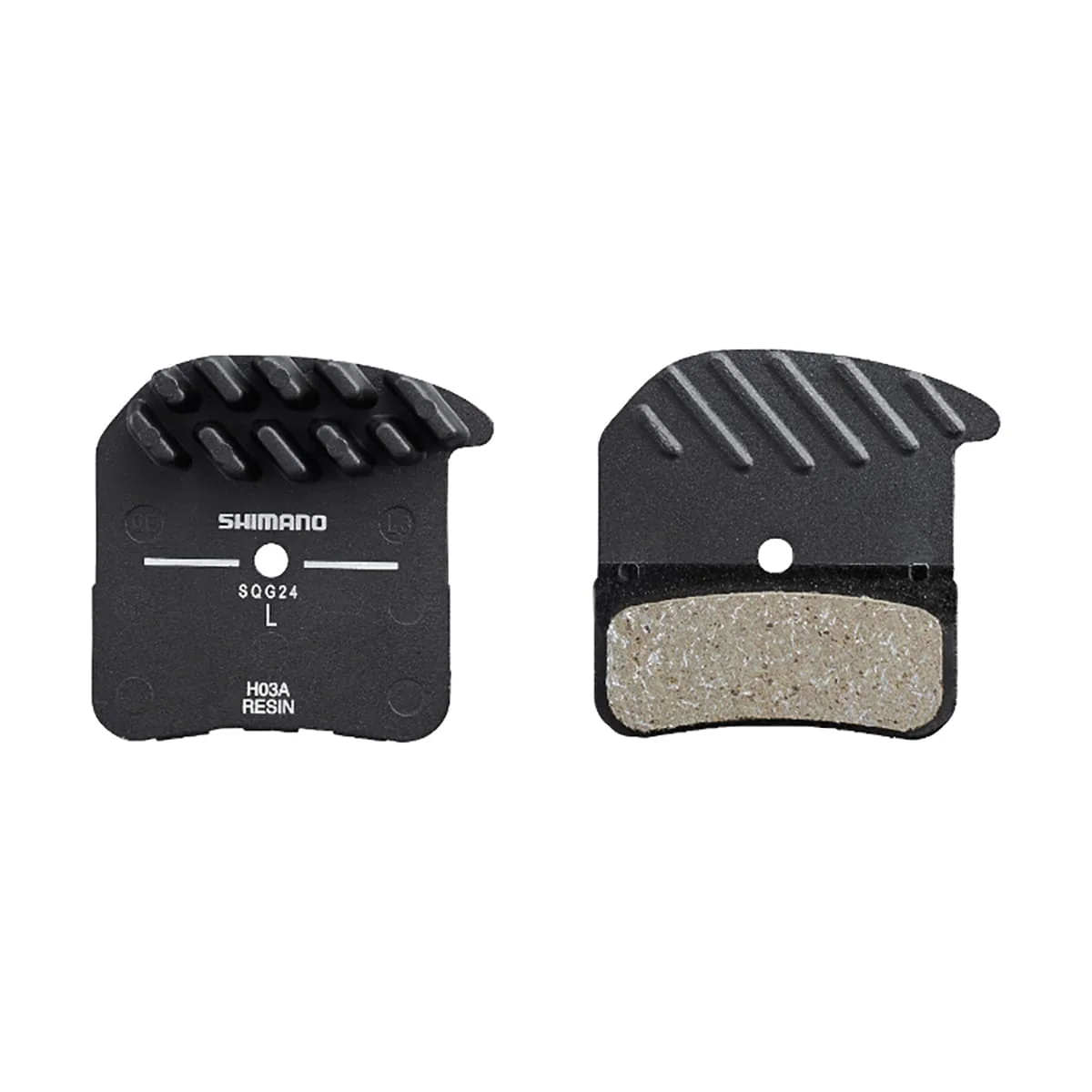Organische Belüftete Bremsbeläge SHIMANO H03A 4 Kolben SAINT / XT 8020 / ZEE - Image 2