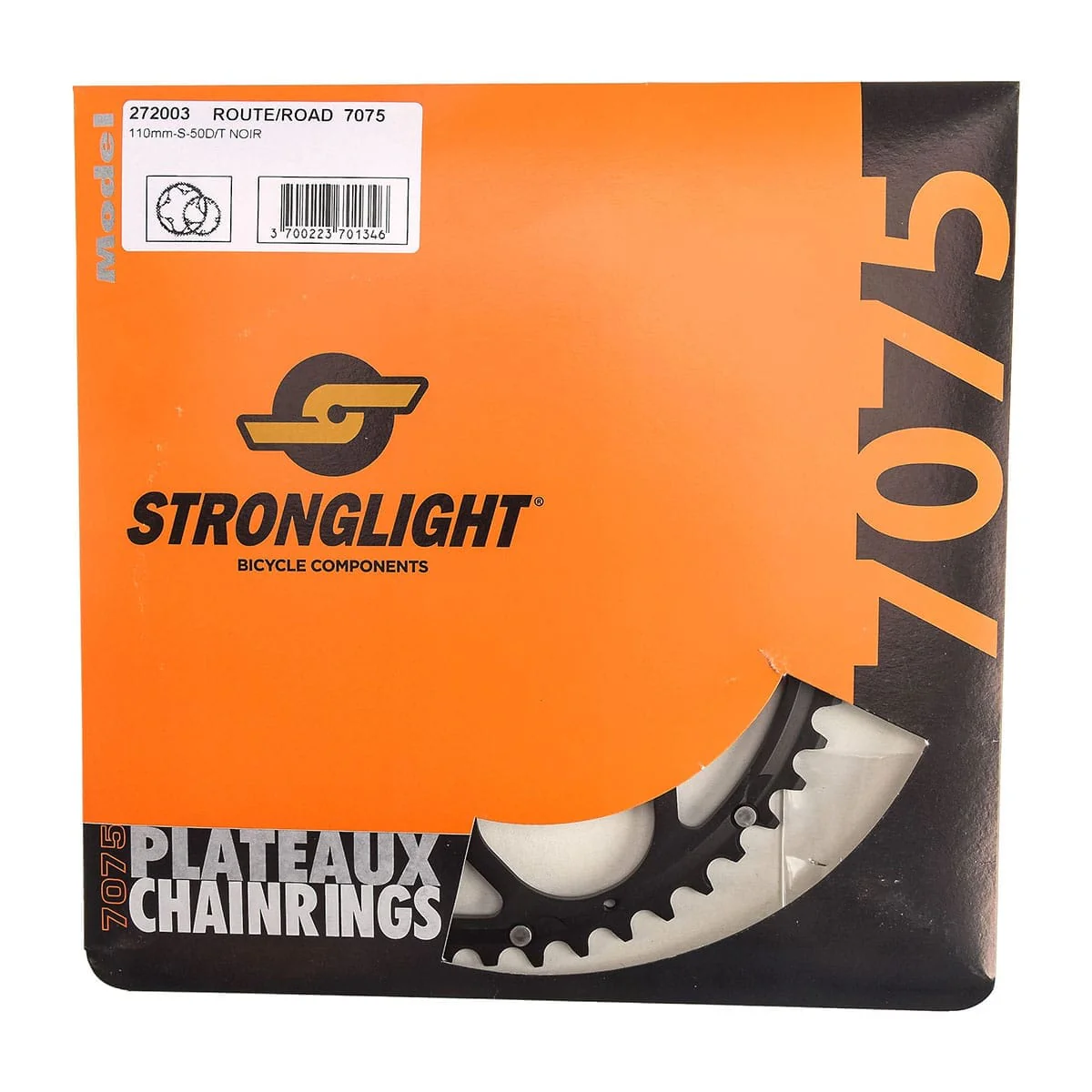 Outdoor Tablett 9/10V STRONGLIGHT ALU 7075 Typ S 110 mm Schwarz - Image 3