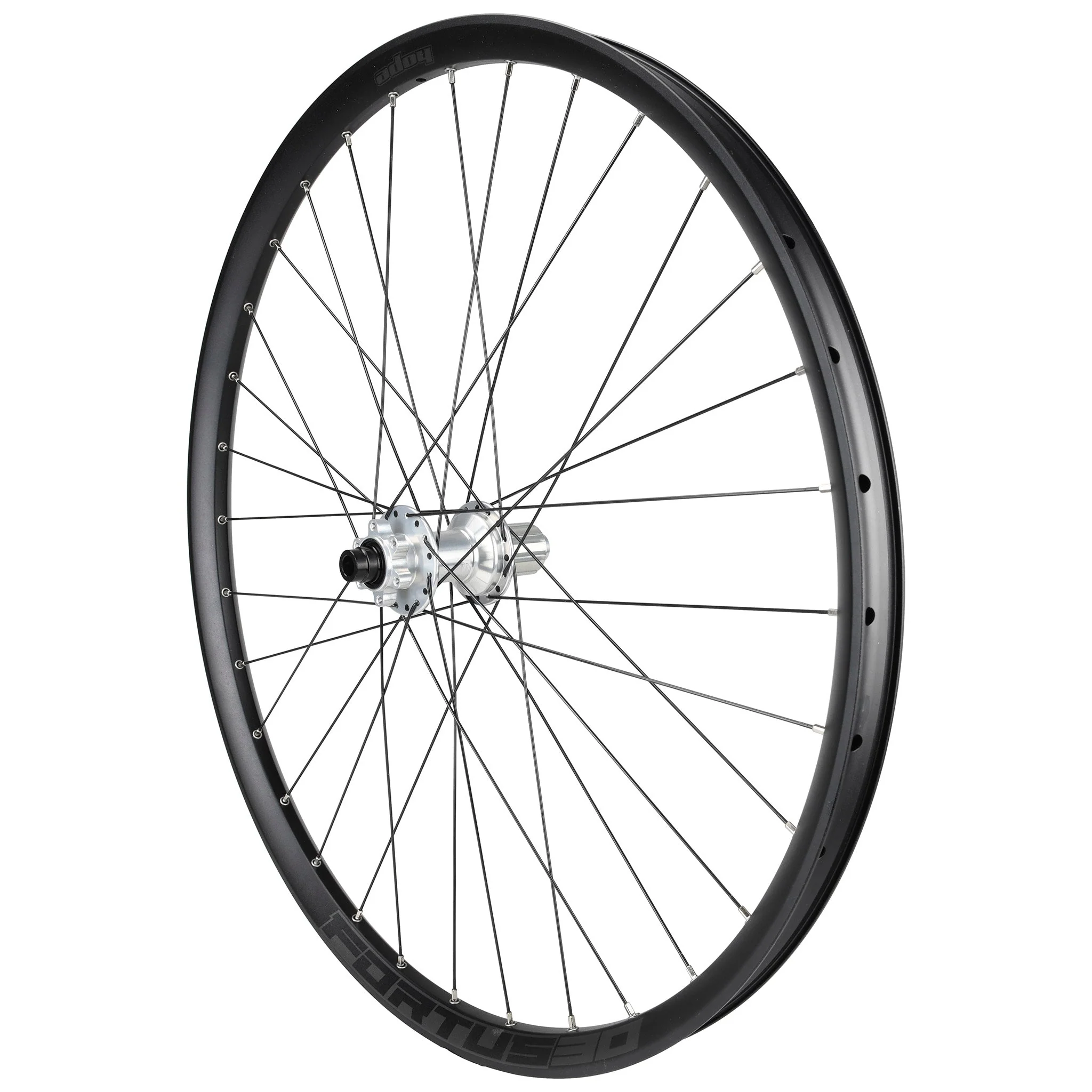 Paar HOPE FORTUS 26 W 26" PRO 5 Laufräder 15x100mm/12x135mm Silber - Image 2