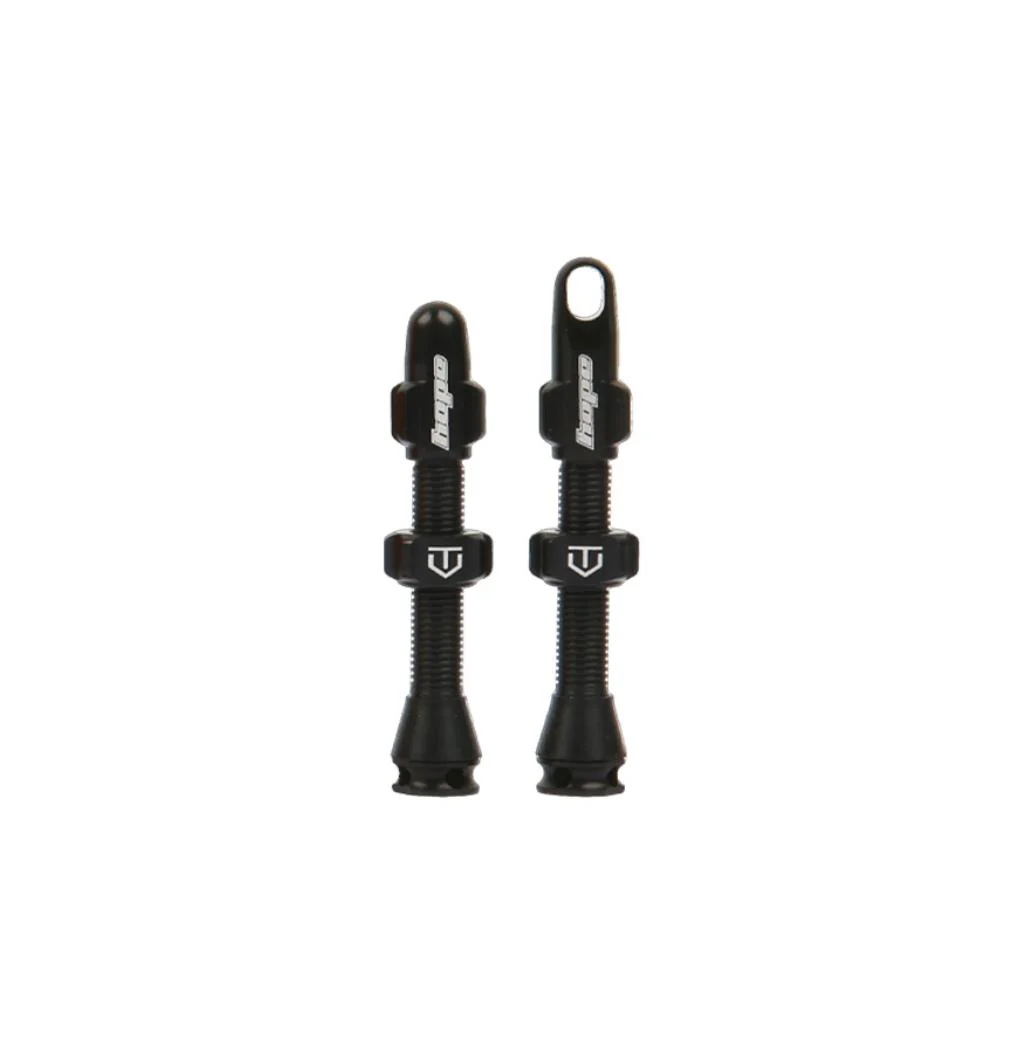 Paar HOPE-Ventile 40mm Schwarz