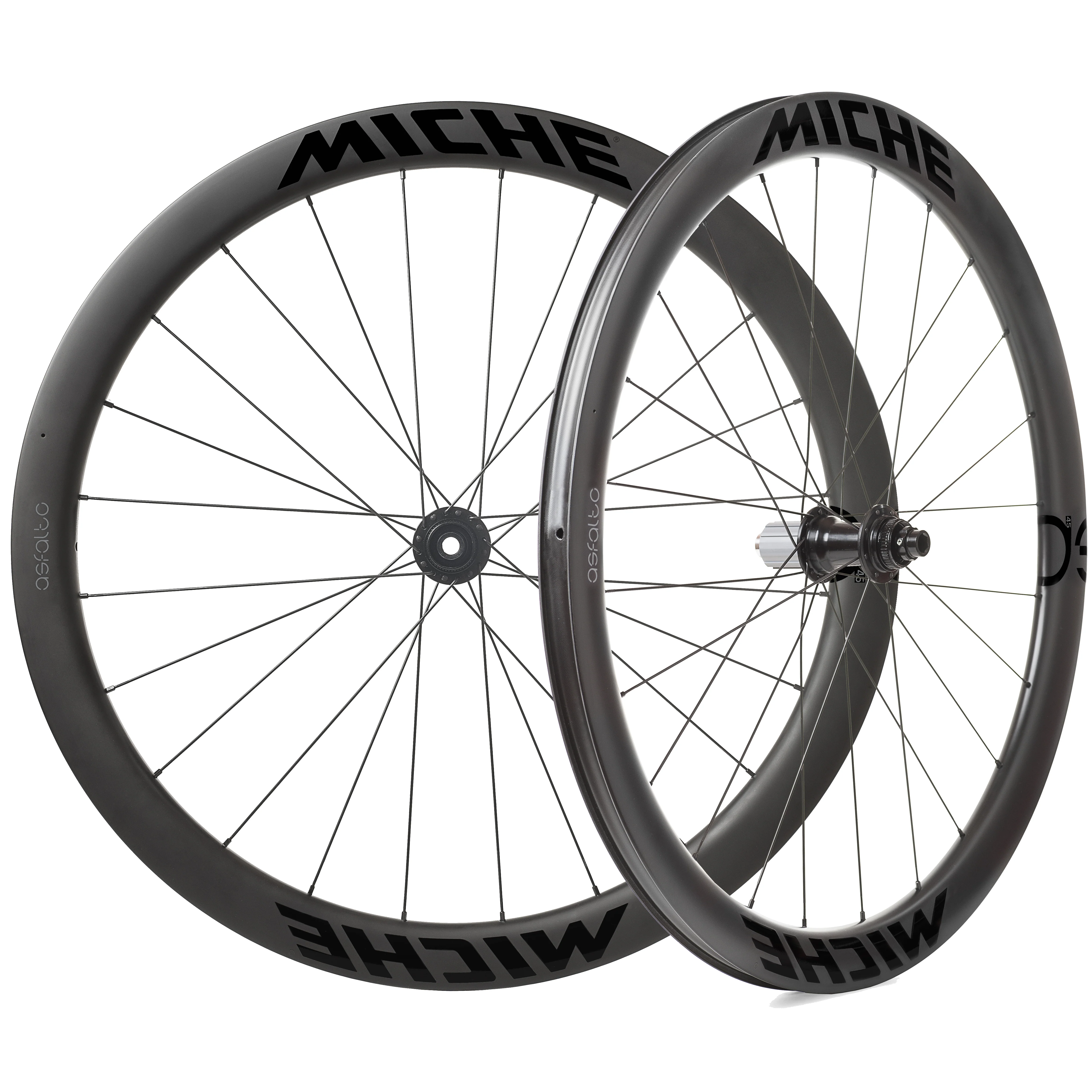 Paar Laufräder MICHE ASFALTO 45 Tubeless Ready (Center Lock)