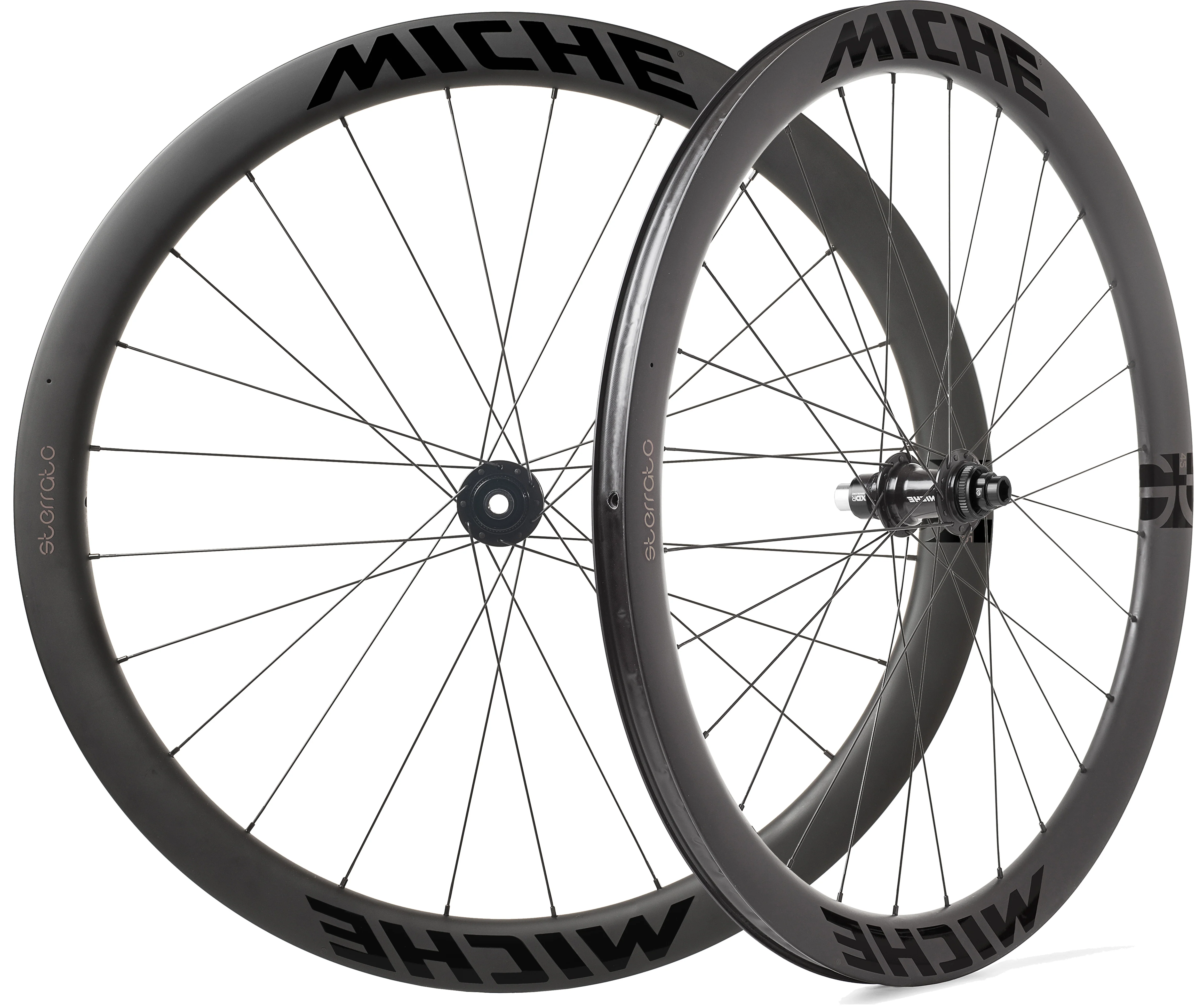 Paar Laufräder MICHE STERRATO 45 Tubeless Ready (Center Lock)
