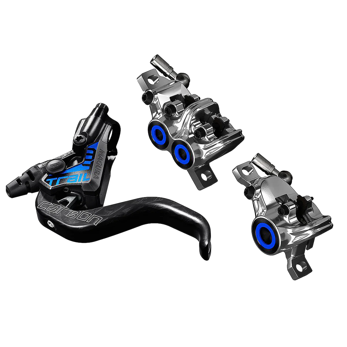 Paar MAGURA MT TRAIL SL Scheibenbremsen Schwarz/Chrom