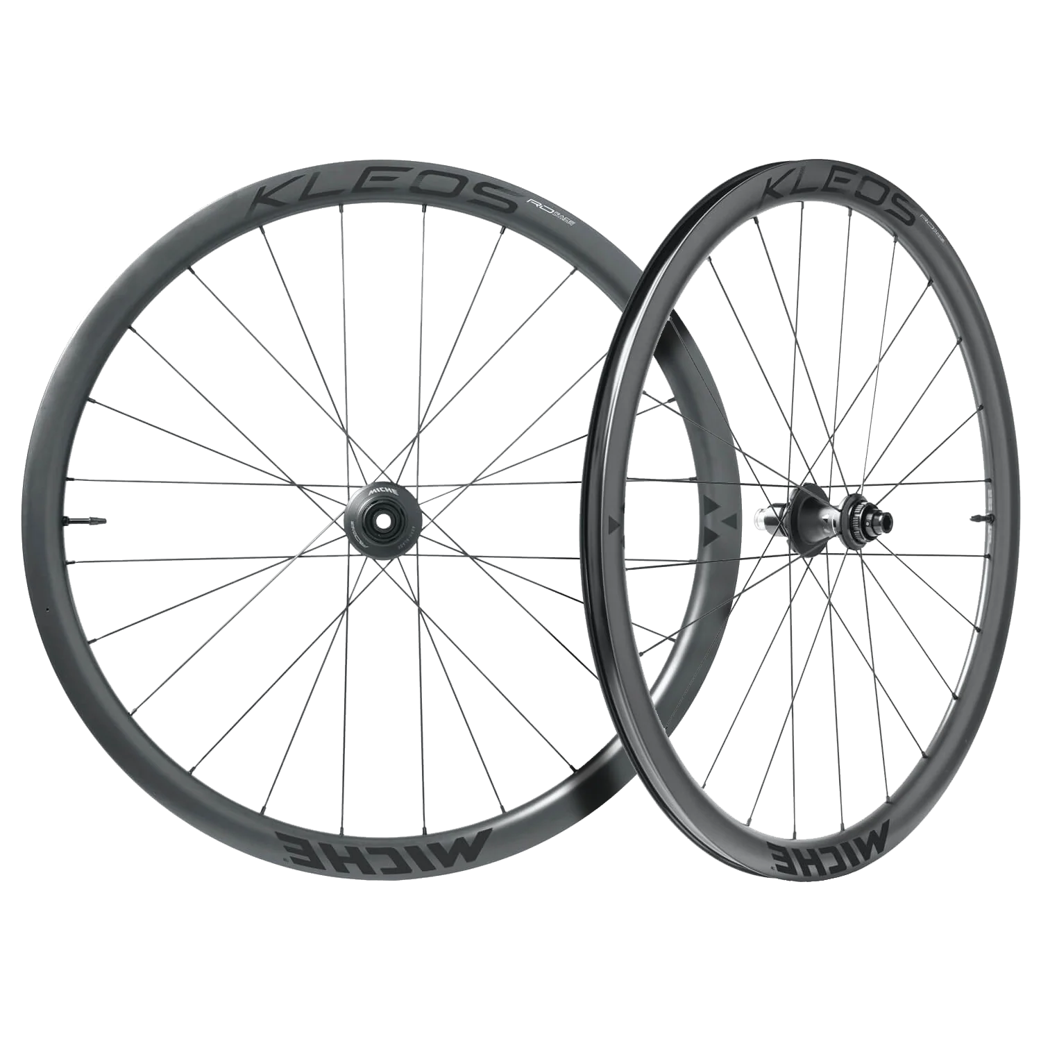 Paar MICHE KLEOS RD 36 DISC Tubeless Ready Laufräder (Center Lock)