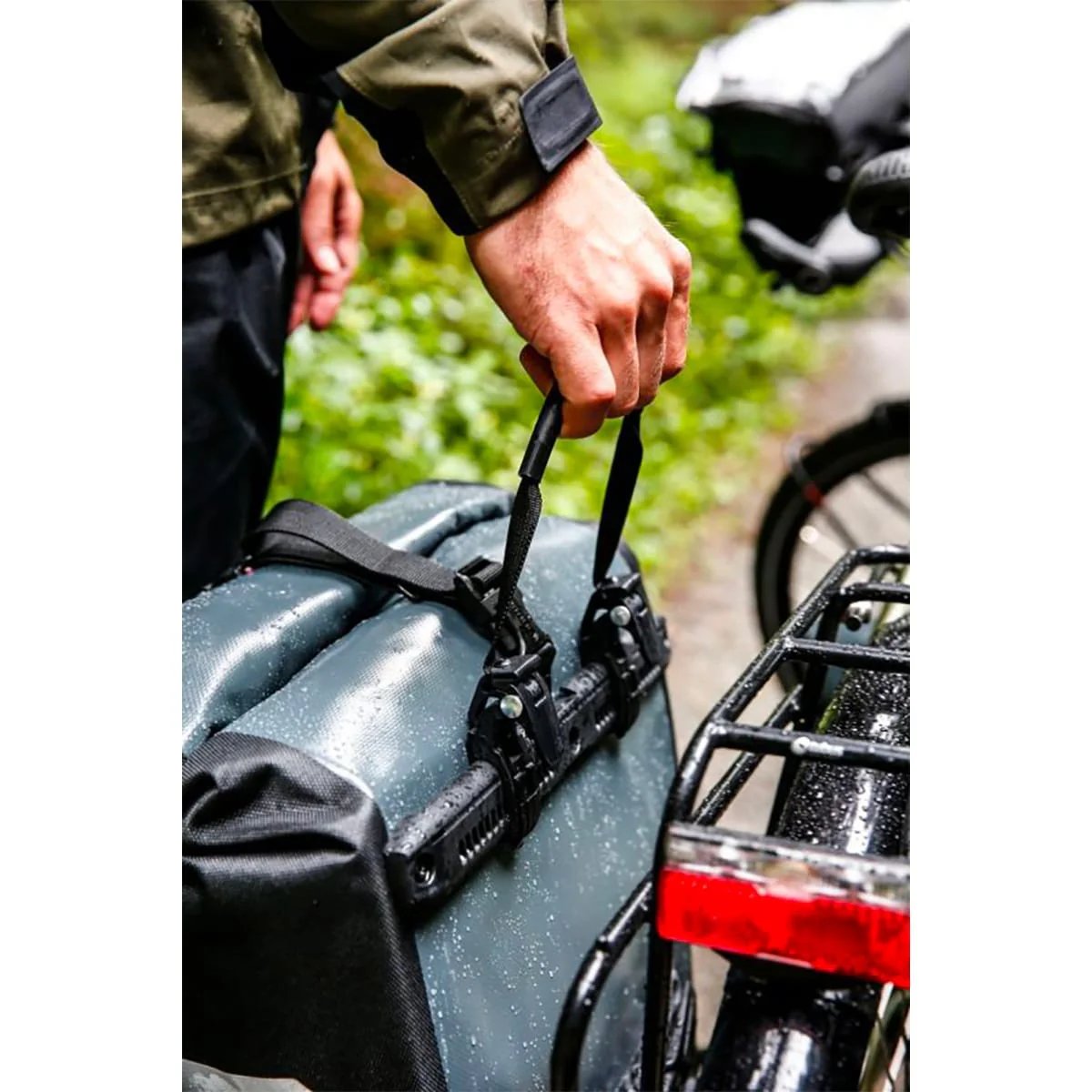 Paar ORTLIEB BACK ROLLER Gepäckträgertaschen 40 L Türkis - Image 8