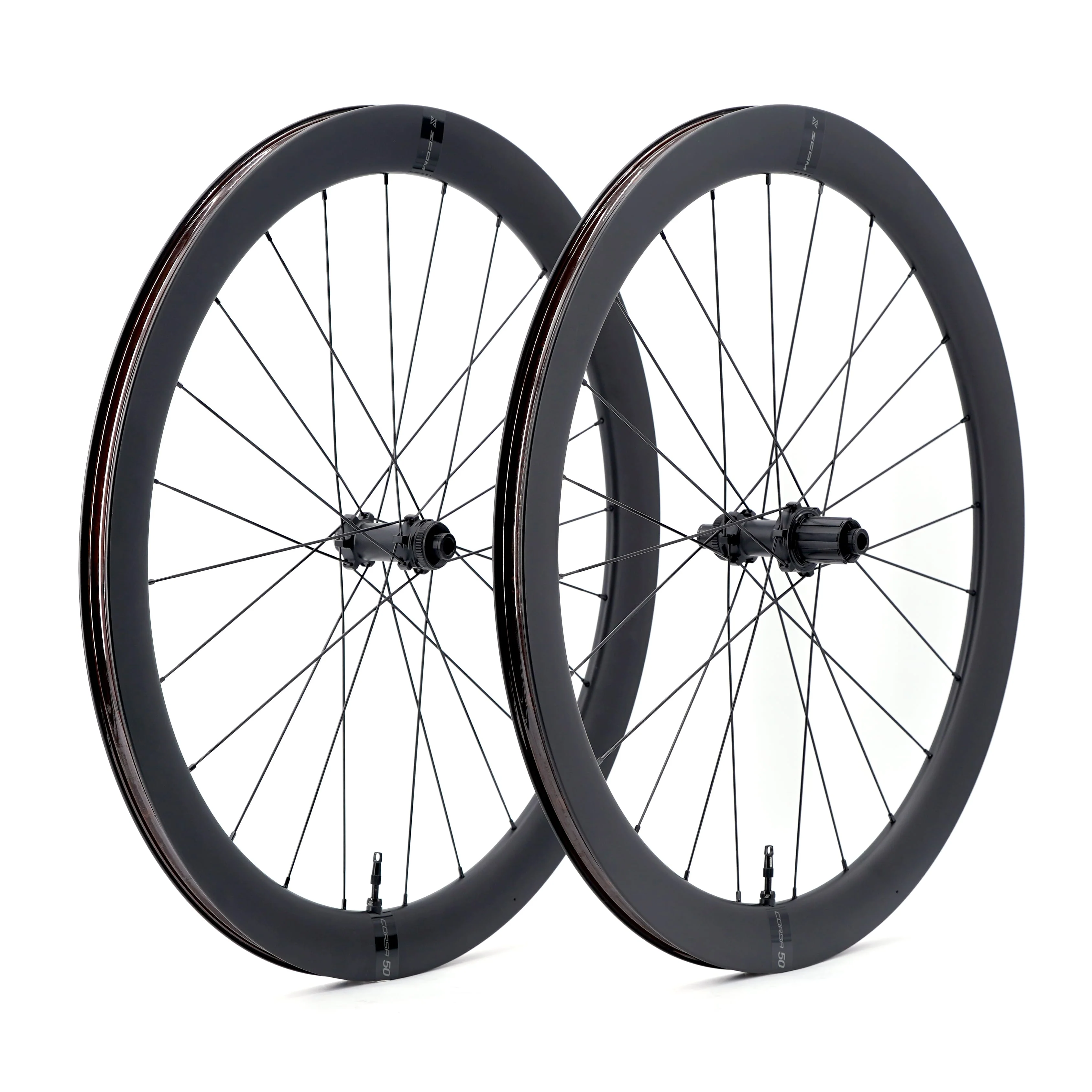 Paar SCOM CORSA 50 Tubeless Ready-Laufräder (Center Lock)