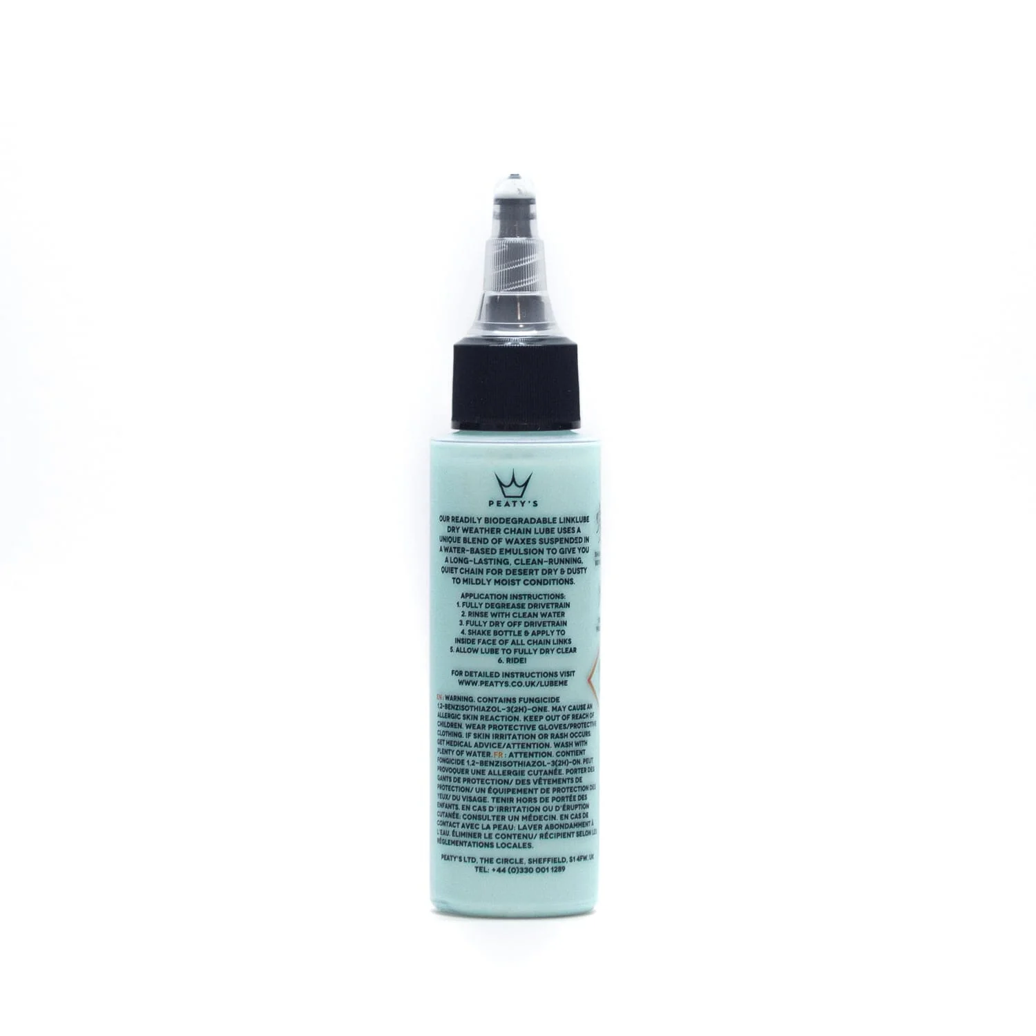 PEATY'S LINKLUBE DRY Gleitmittel für trockene Bedingungen (60 ml) - Image 2