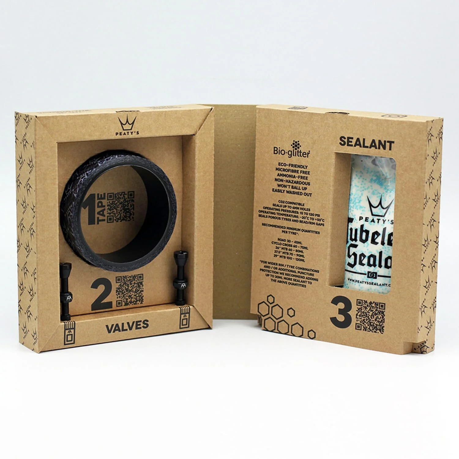 PEATY'S Tubeless Conversion Kit Straße / Cyclocross