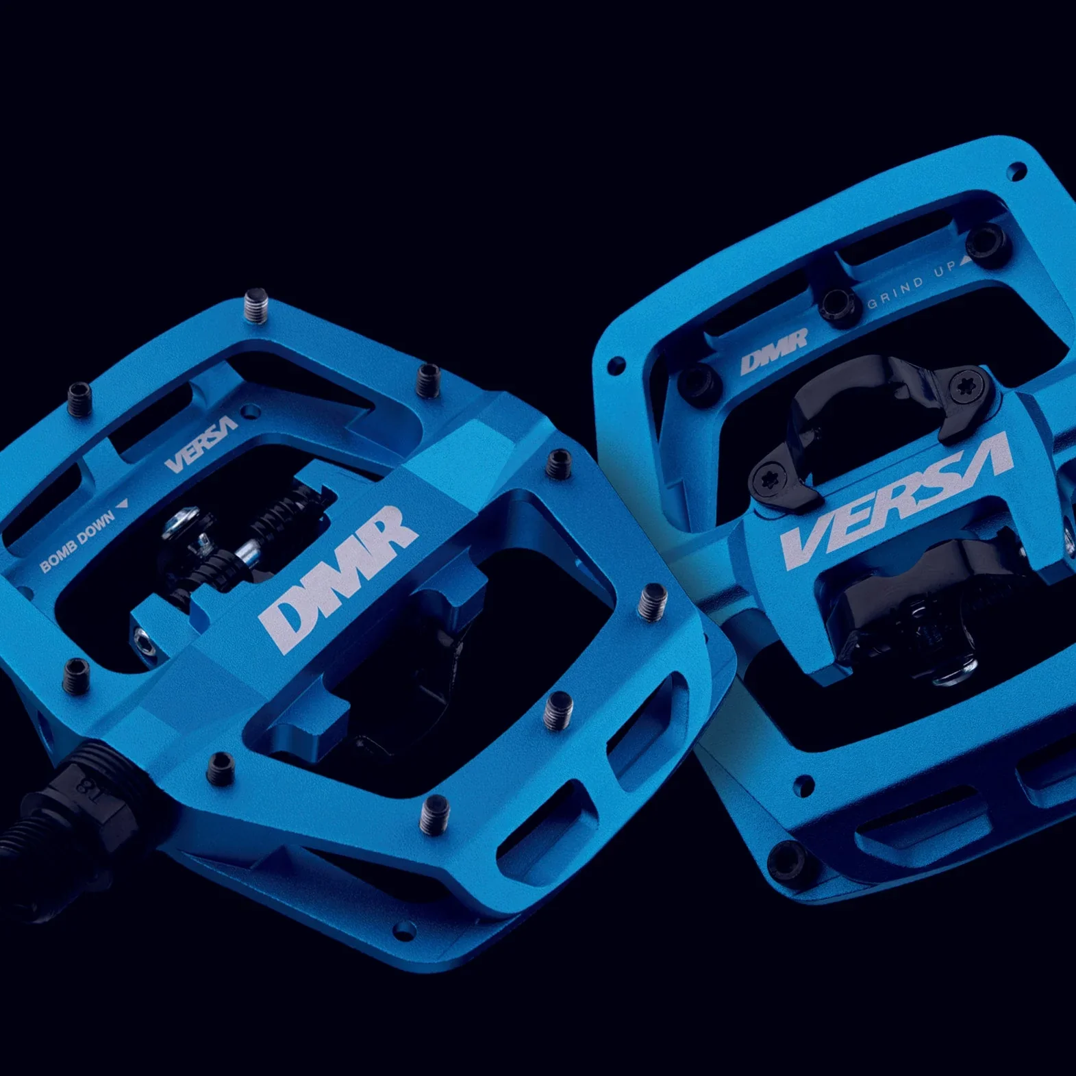 Pedale flach / Auto DMR VERSA Blau - Image 4