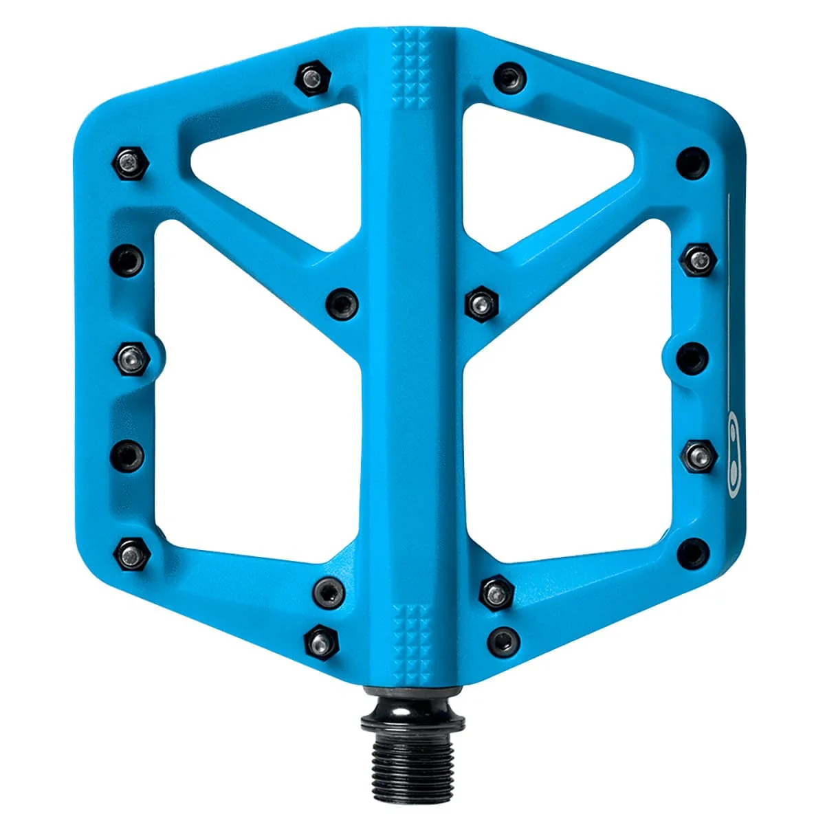 Pedale flach CRANKBROTHERS STAMP 1 Small Blau