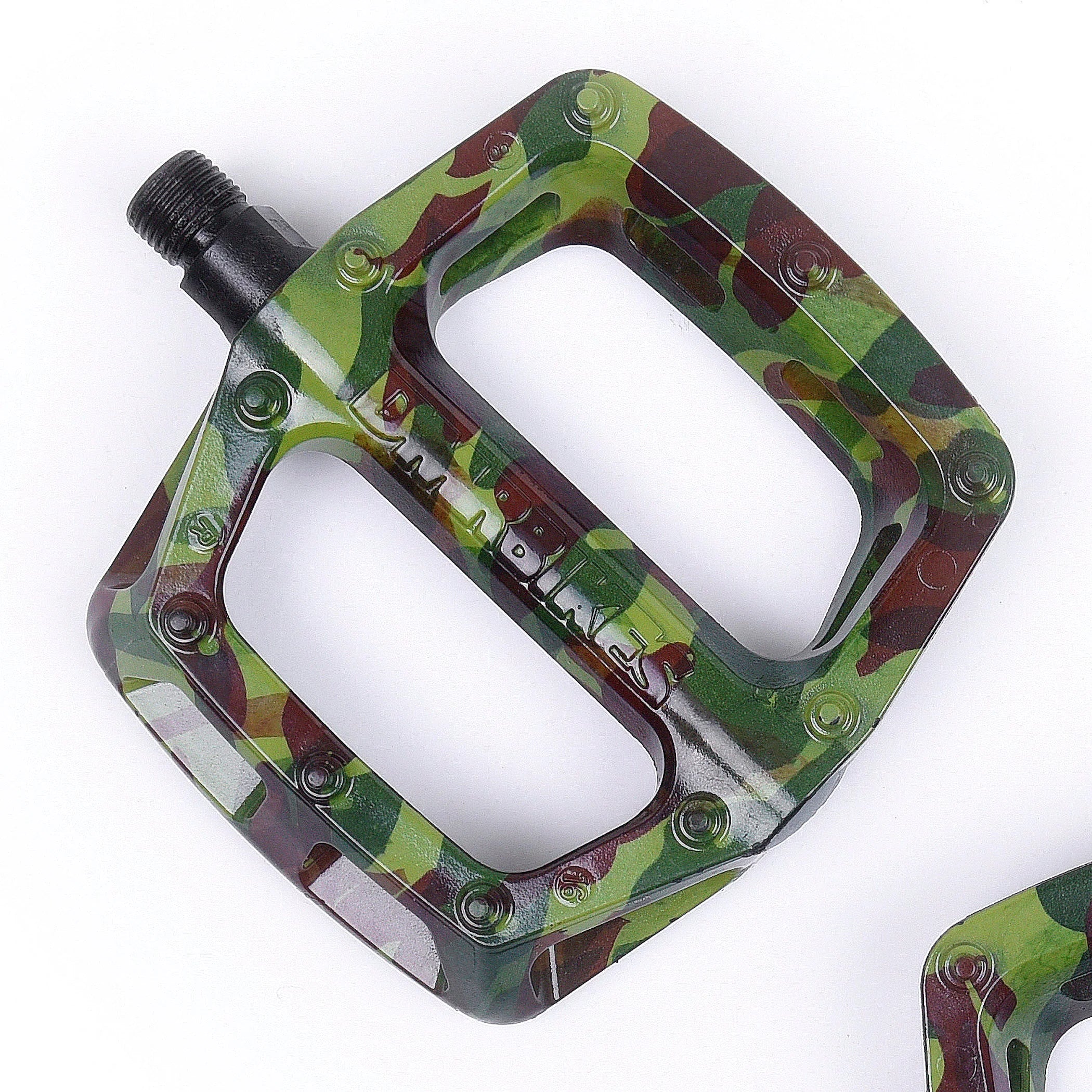 Pedale flach DMR V6 Grün Camo - Image 3