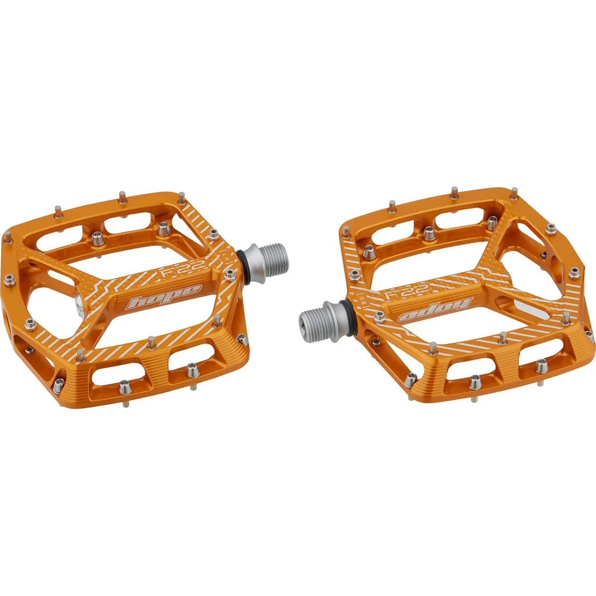 Pedale flach HOPE F22 Orange - Image 4
