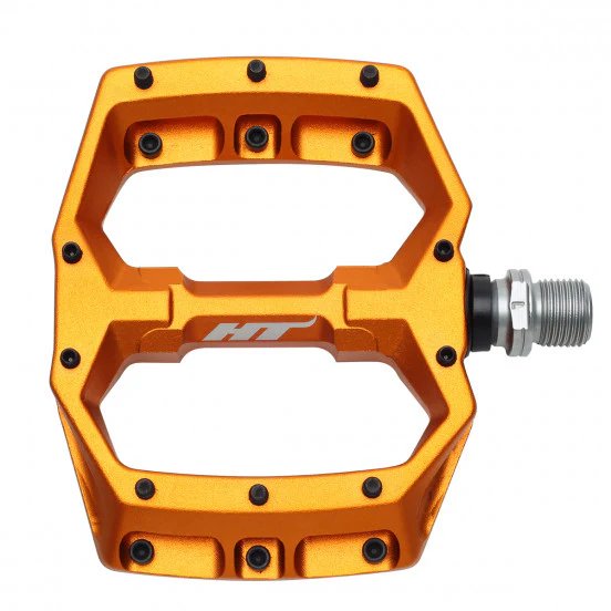 Pedale flach HT COMPONENTS SPIDER AF03 Orange