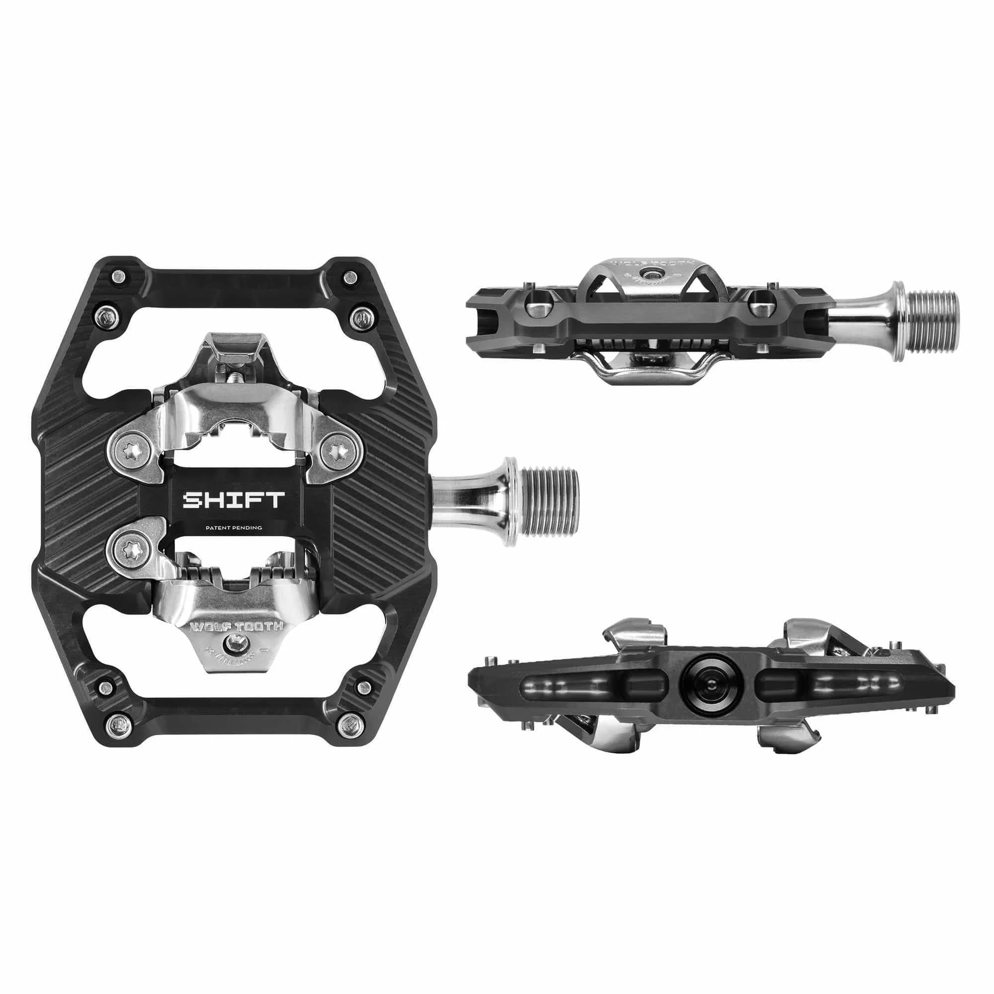 Pedale WOLF TOOTH GRAVITY CLIPLESS Schwarz - Image 4