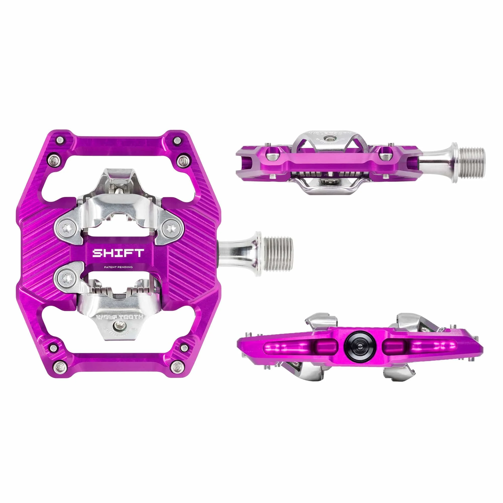 Pedale WOLF TOOTH GRAVITY CLIPLESS Violett - Image 4