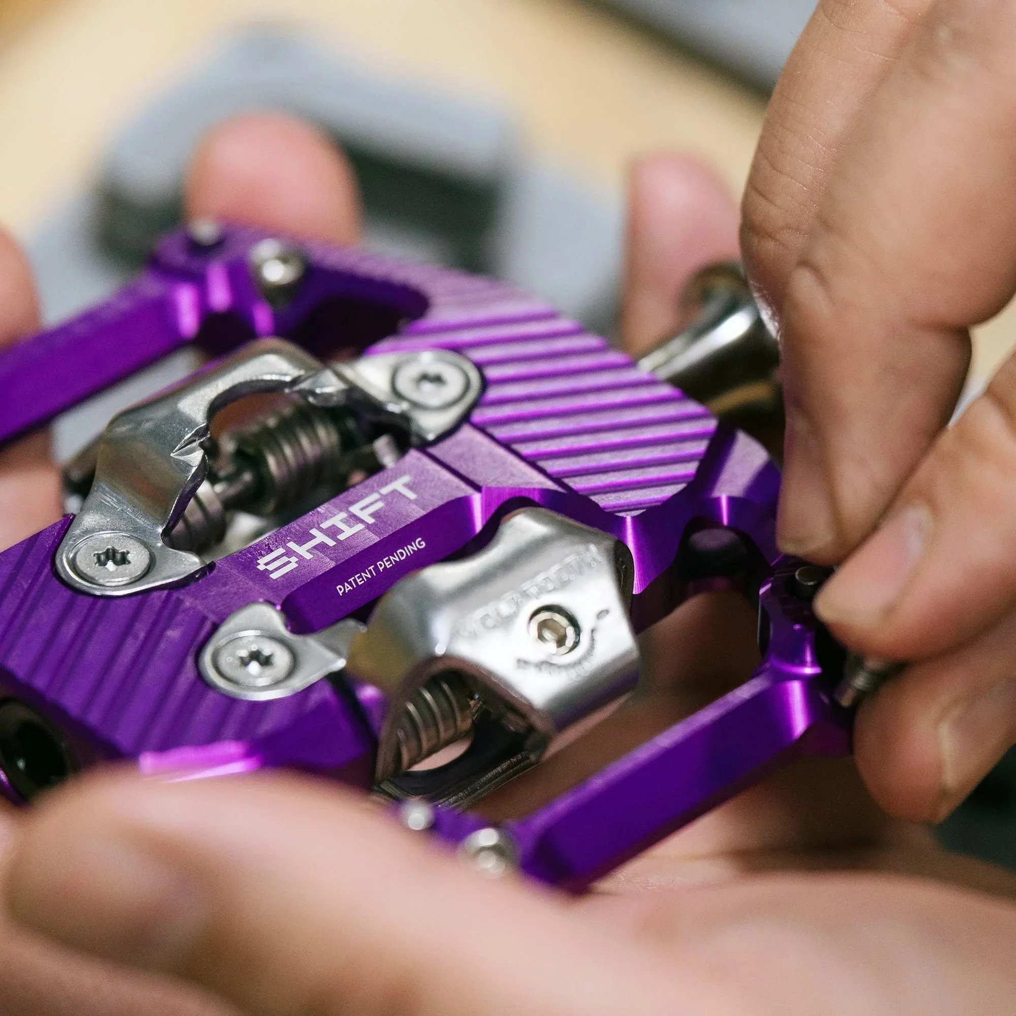 Pedale WOLF TOOTH GRAVITY CLIPLESS Violett - Image 5