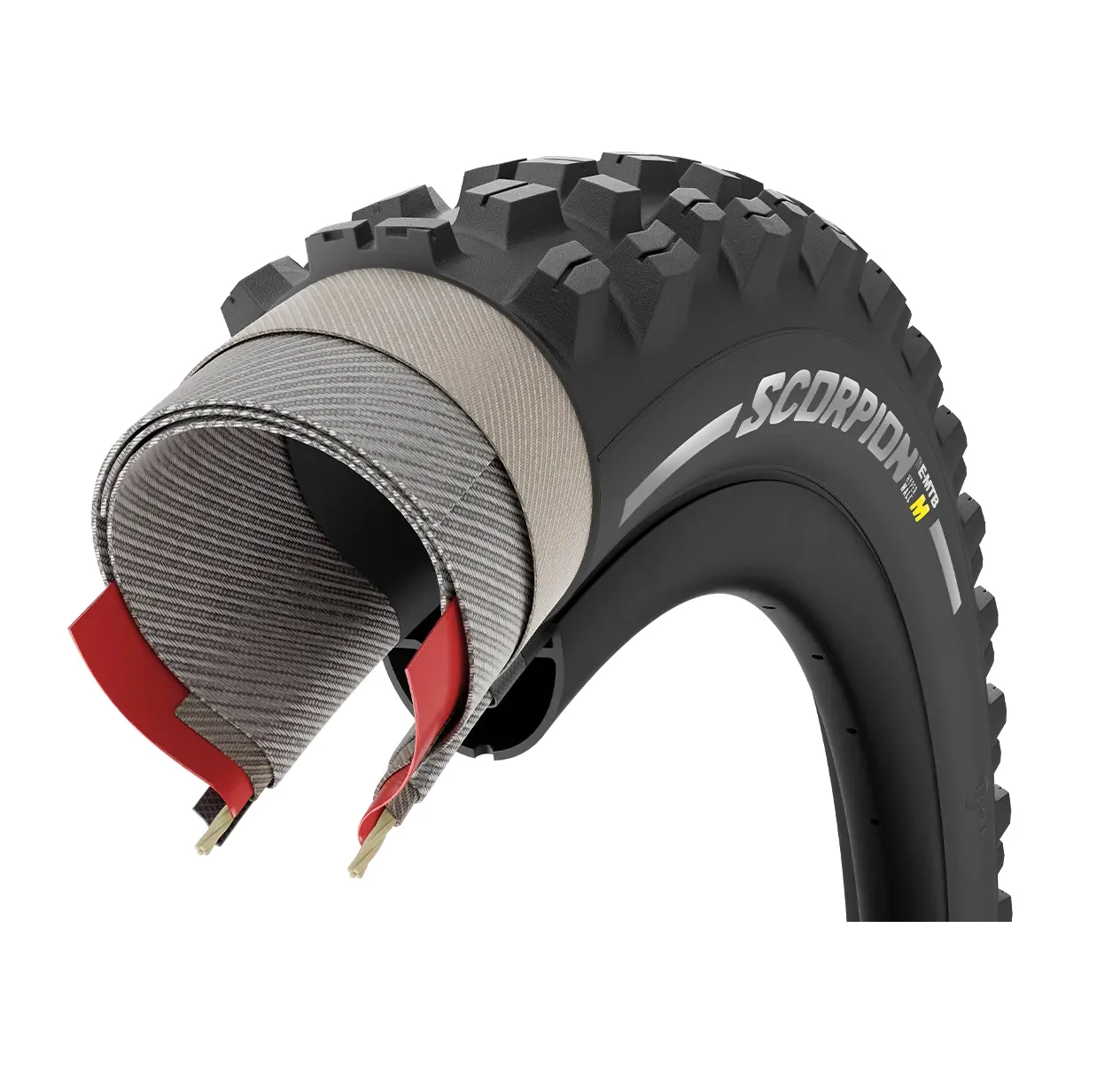 PIRELLI SCORPION E-MTB M 27.5x2.60 Tubeless Ready Reifen Weich 4192900 - Image 4