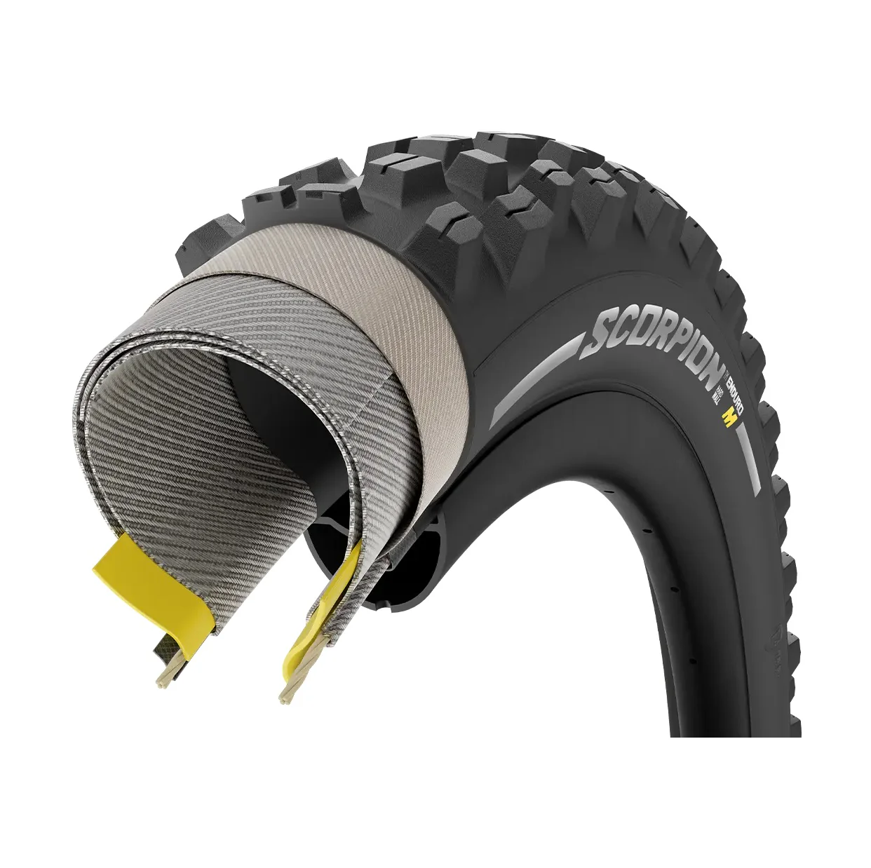 Reifen PIRELLI SCORPION ENDURO M CLASSIC 29x2.4 HardWall Tubeless Ready Weich Braun 4355100 - Image 4
