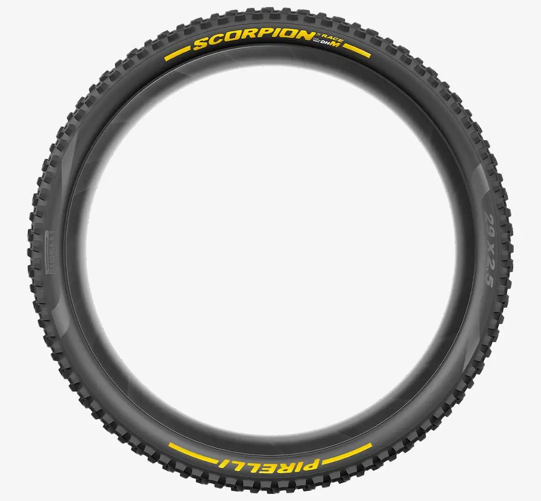 PIRELLI SCORPION RACE DH M 27.5x2.5 Tubeless Ready Reifen Weich Schwarz/Gelb 3907200