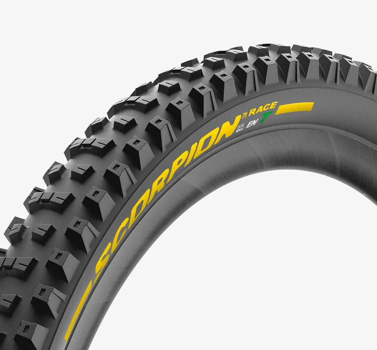 PIRELLI SCORPION RACE ENDURO T 27.5x2.5 Tubeless Ready Reifen Weich Schwarz/Gelb 4191300 - Image 2