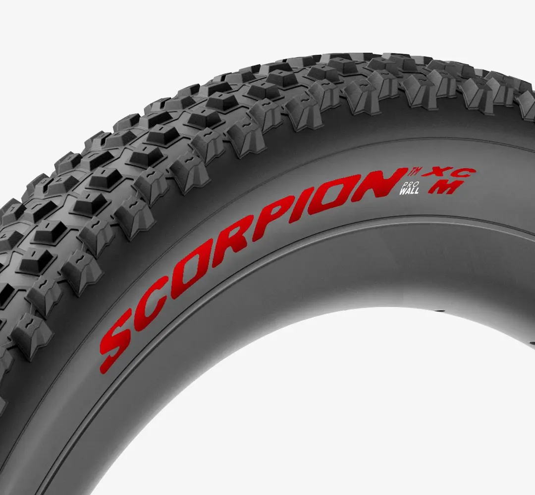 PIRELLI SCORPION XC M 29x2.4 ProWall Tubeless Ready Reifen Weich Schwarz/Rot 4354600 - Image 2