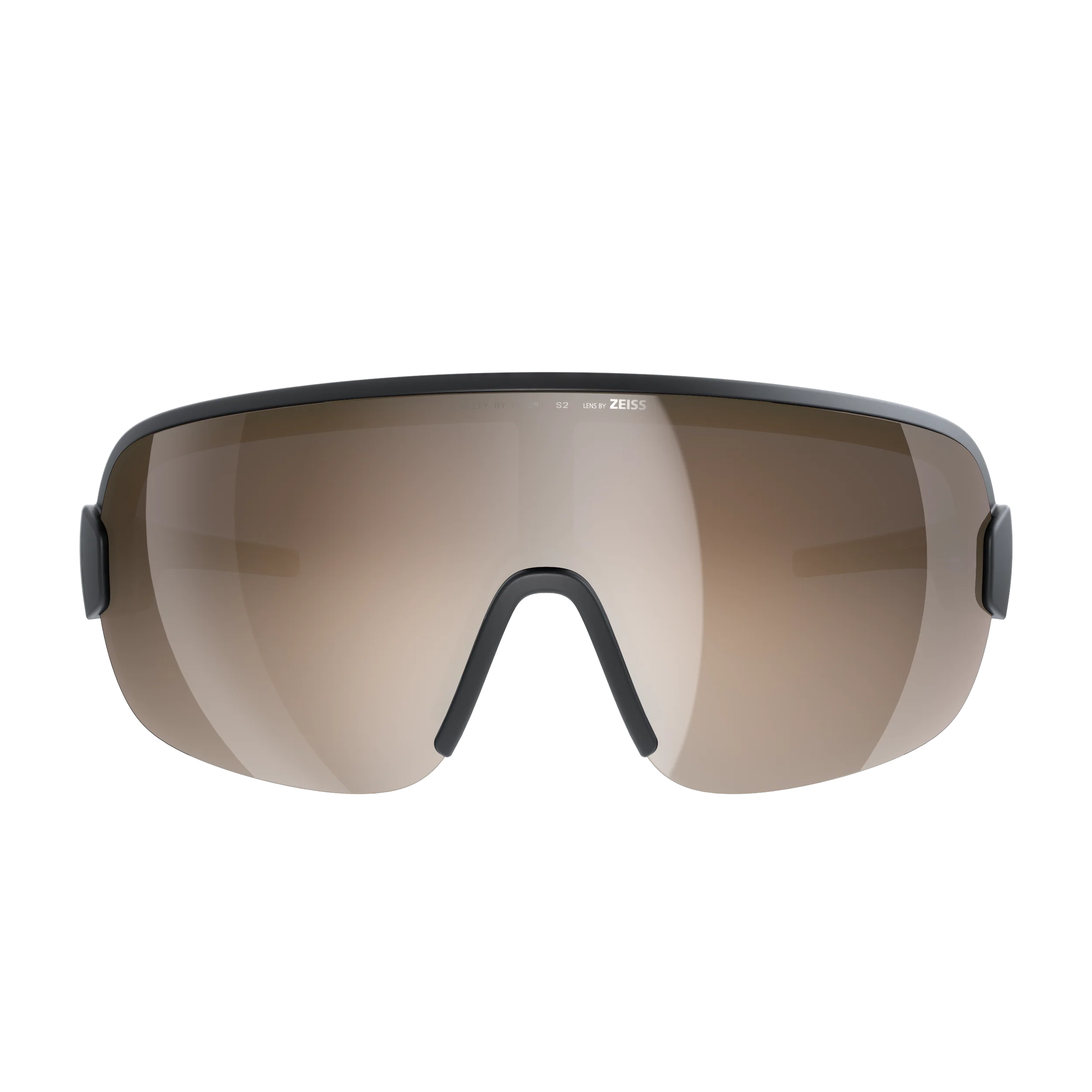 Brille POC AIM Schwarz Glas Clarity Trail Partly Sunny Silver - Image 2