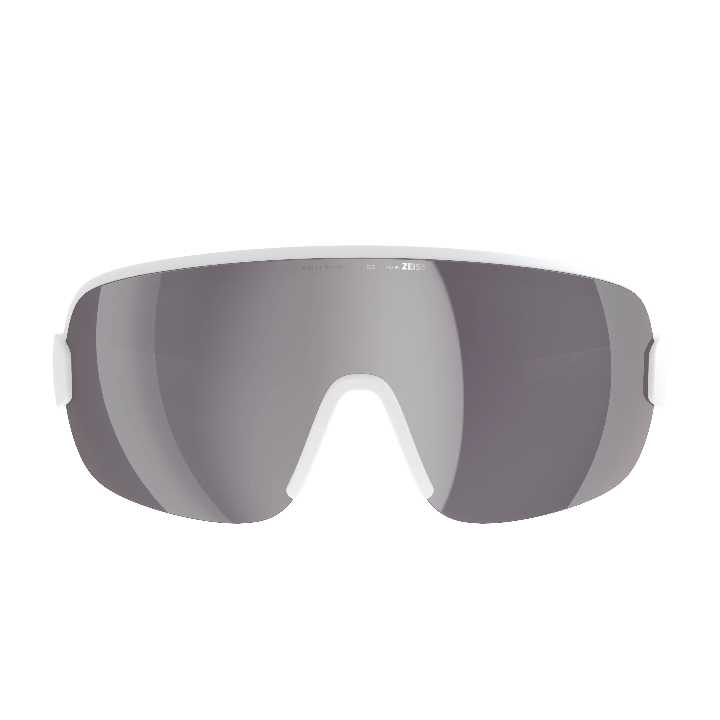 POC AIM Brille Weiß Clarity Road Sunny Silver Glas - Image 2