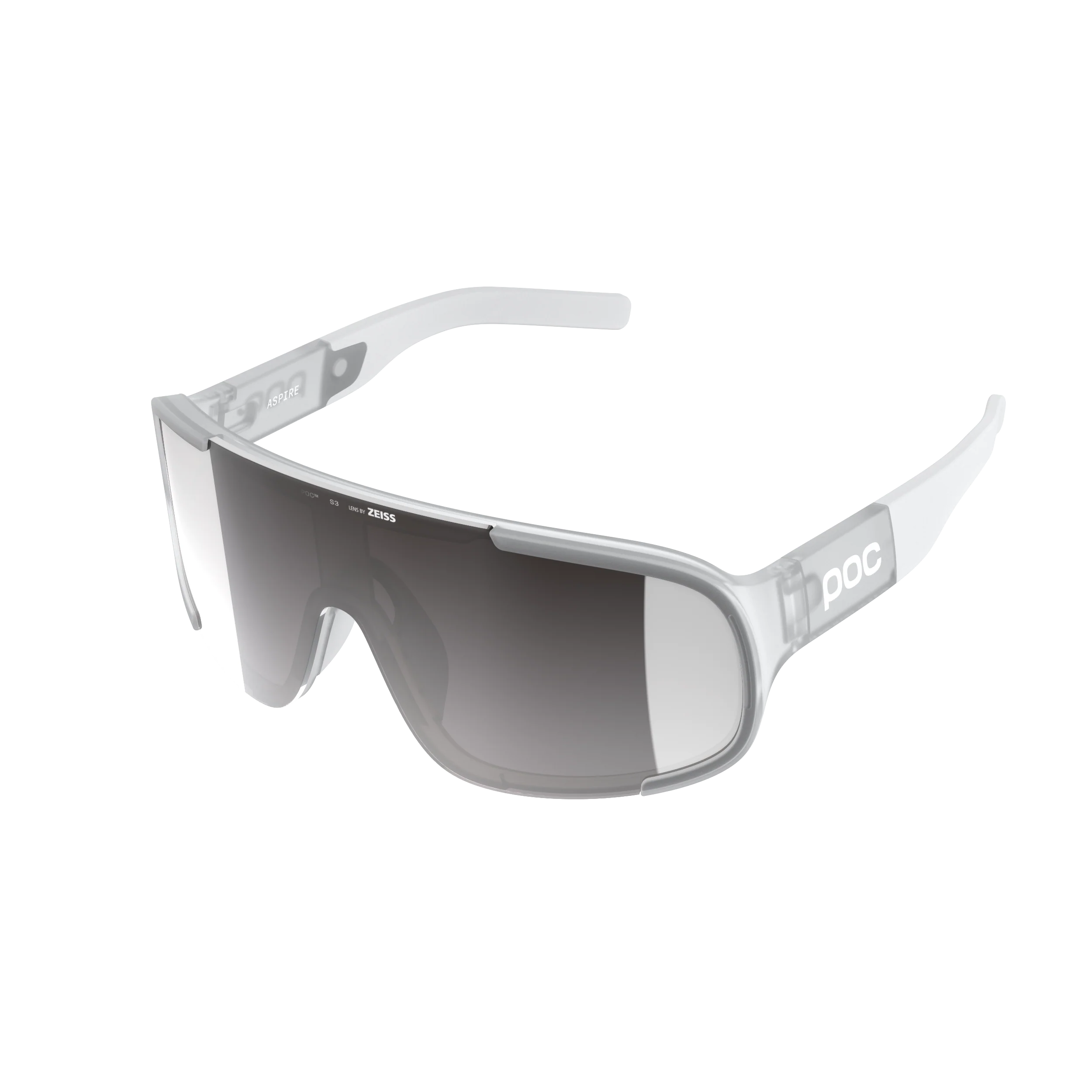 POC ASPIRE Brille Transluzent Clarity Road Sunny Silver Glas