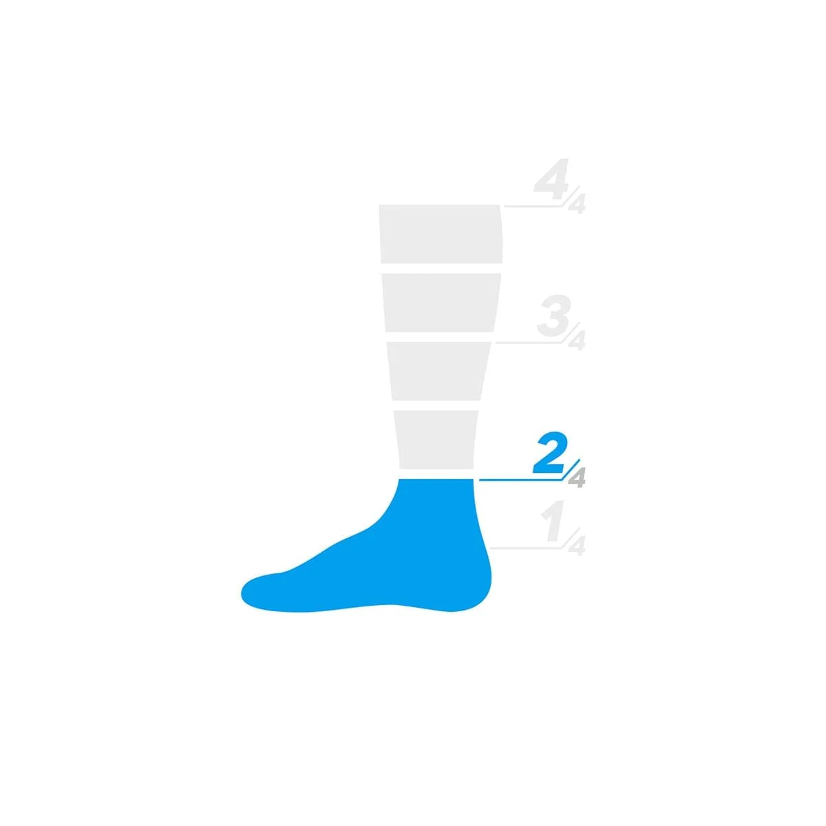 POC CADENCE AIR Socken Schwarz - Image 2