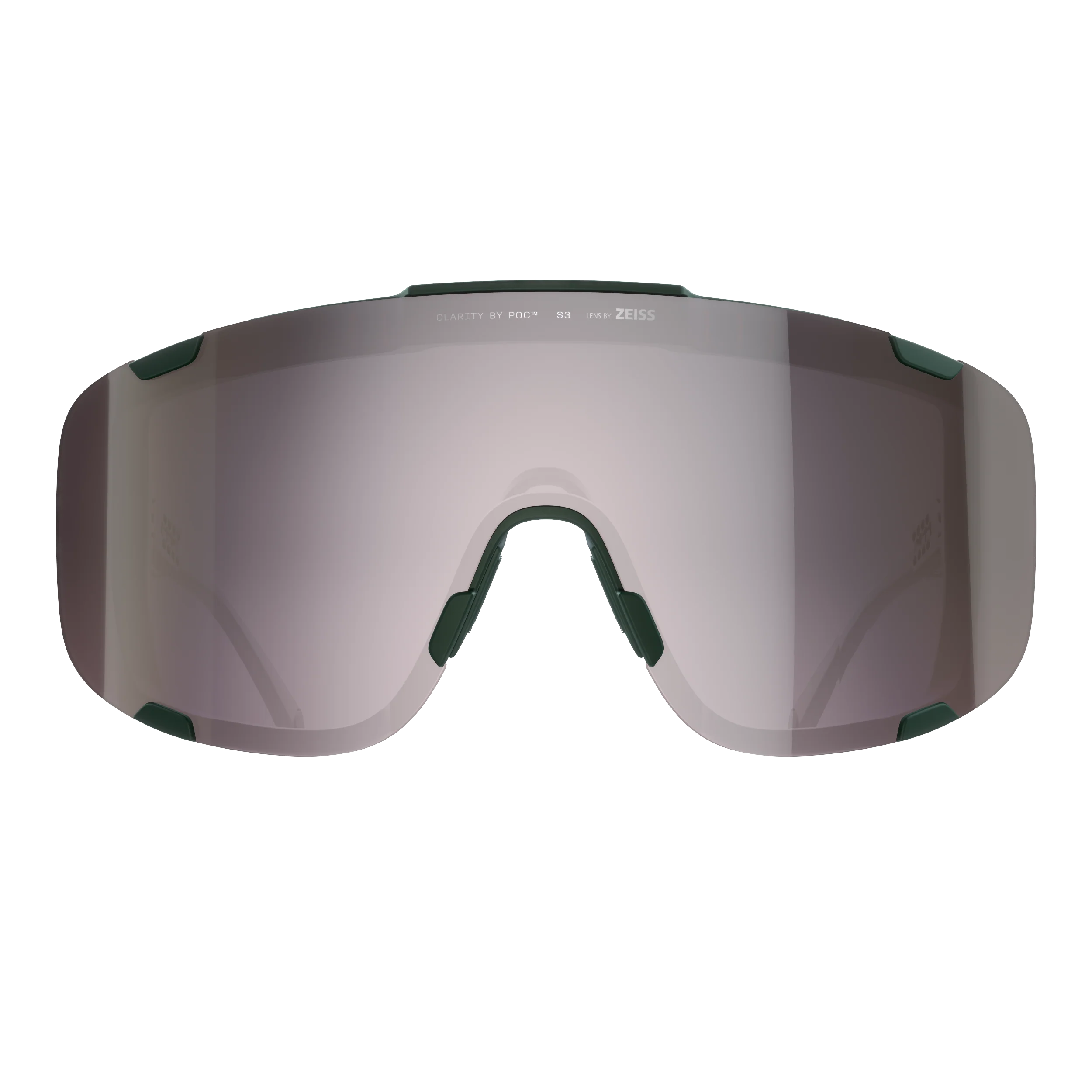Brille POC DEVOUR + Khaki Glas Clarity Road Sunny Silver - Image 2