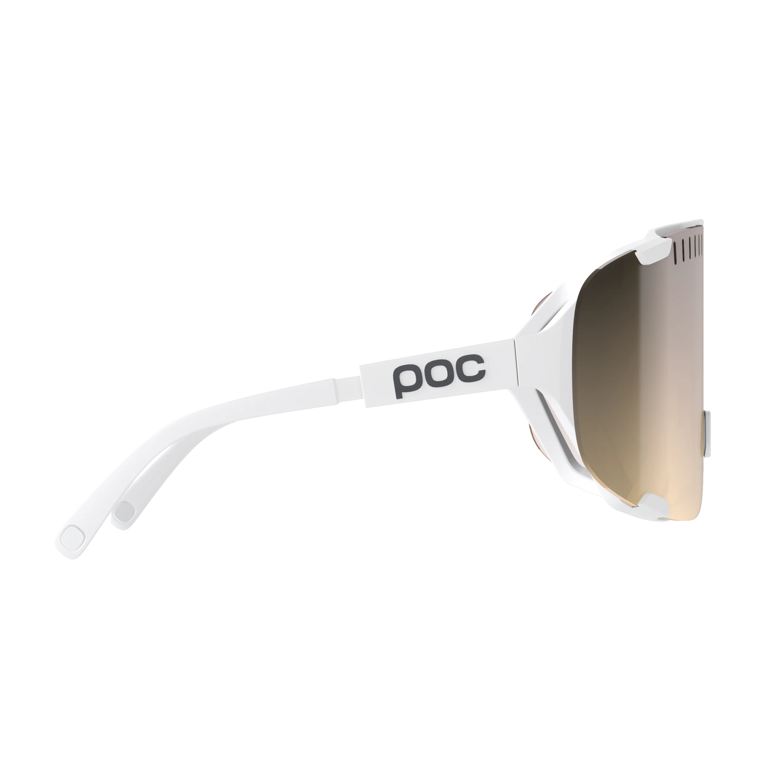 POC DEVOUR WF + Brille Weiß/Clarity Trail /Partly Sunny Silver - Image 3