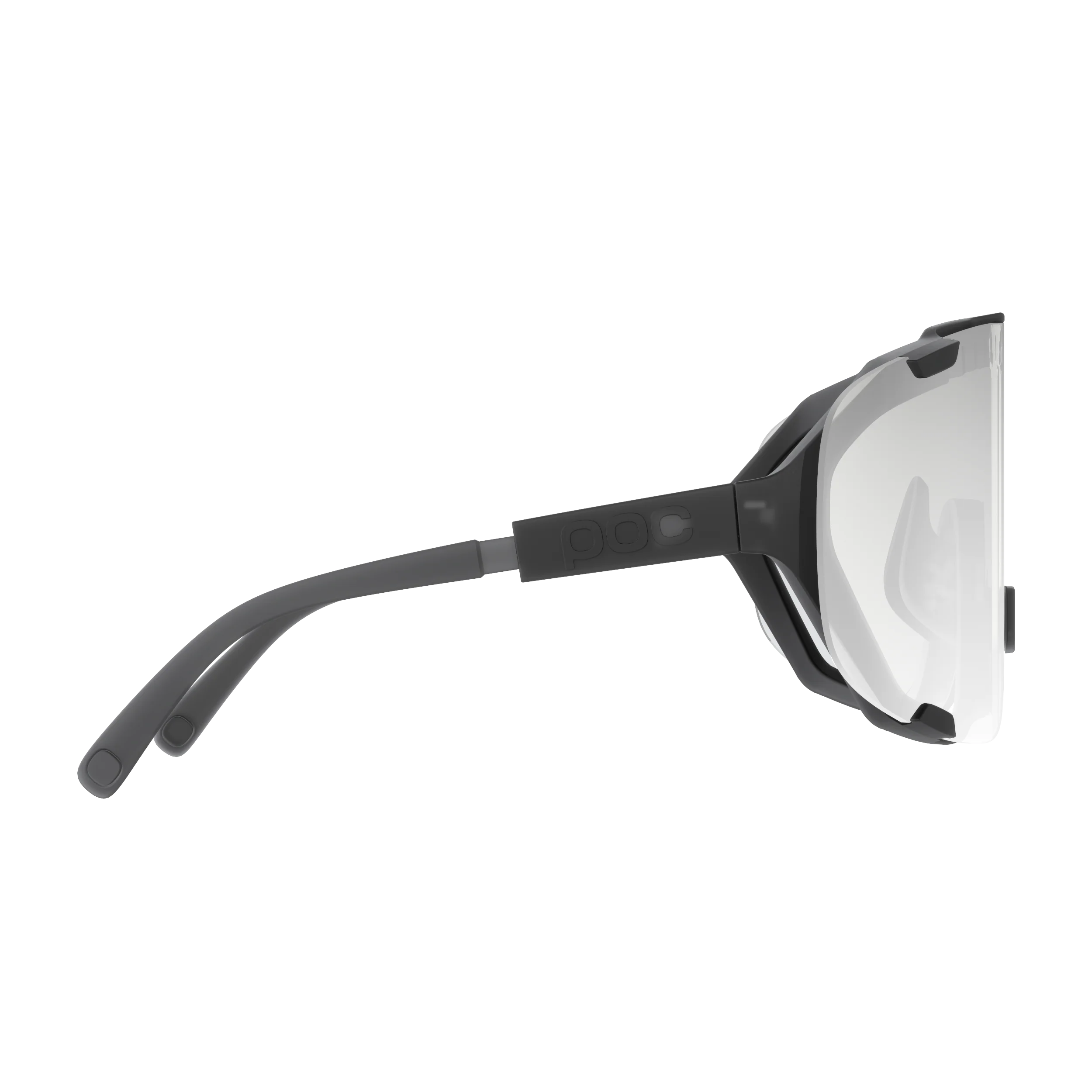 POC DEVOUR WF Photochromatische Brille Schwarz Transluzent/Clarity Photochromatisch/Austauschbar Grau - Image 3