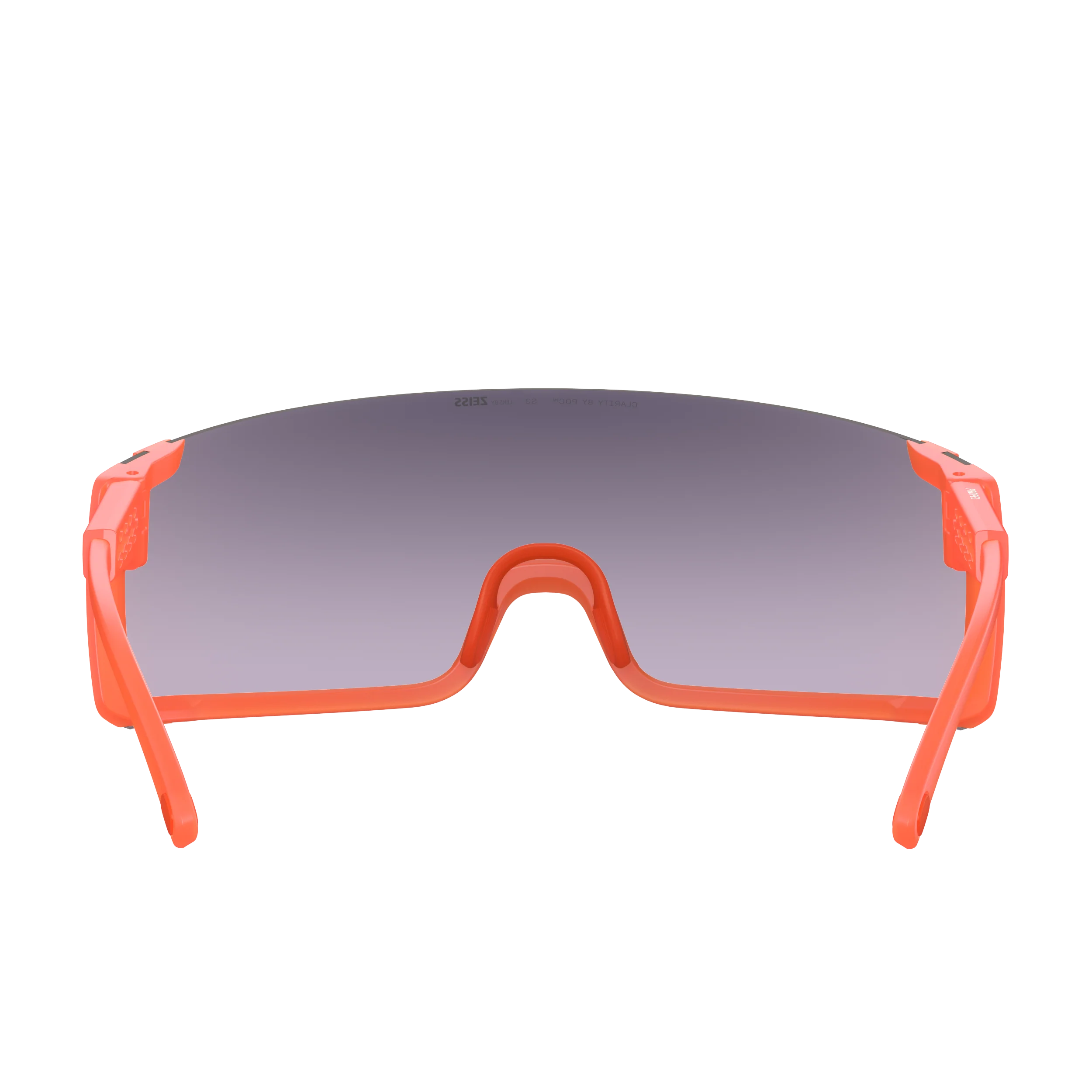 Brille POC PROPEL Fluorescent Orange Transluzent Clarity Road Sunny Gold Glas - Image 4