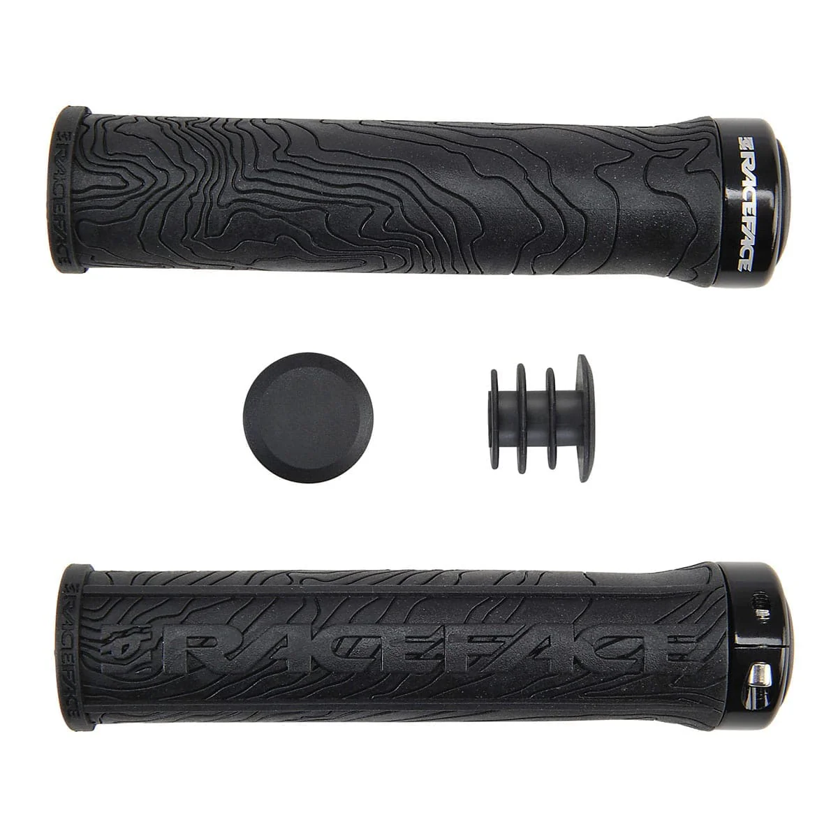 RACE FACE HALF NELSON Lock-On Grips Grau