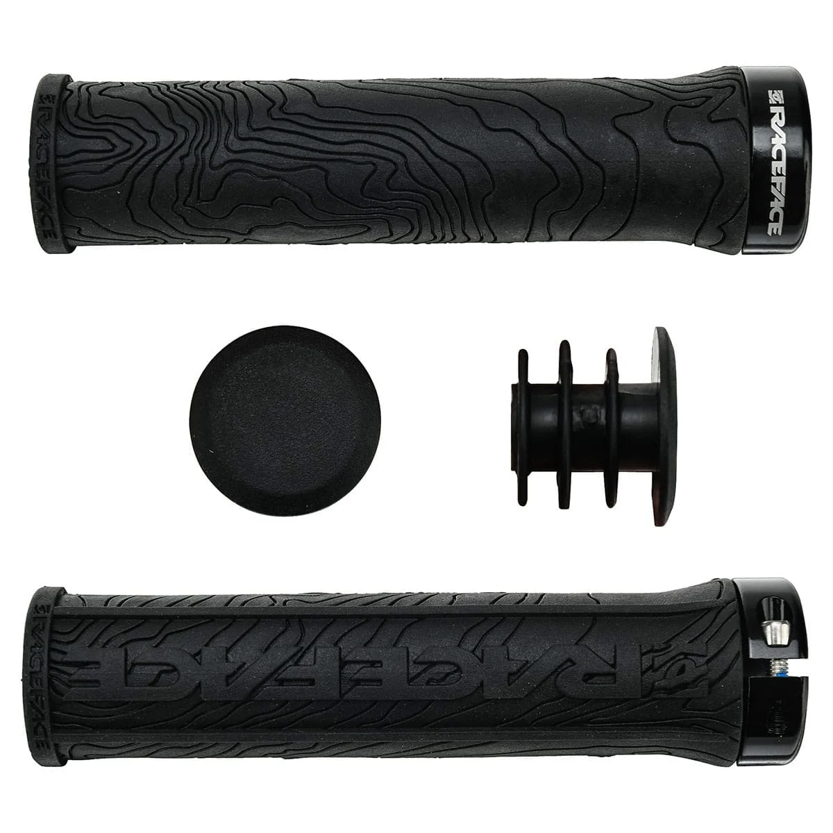 RACE FACE HALF NELSON Lock-On Grips Grau - Image 3