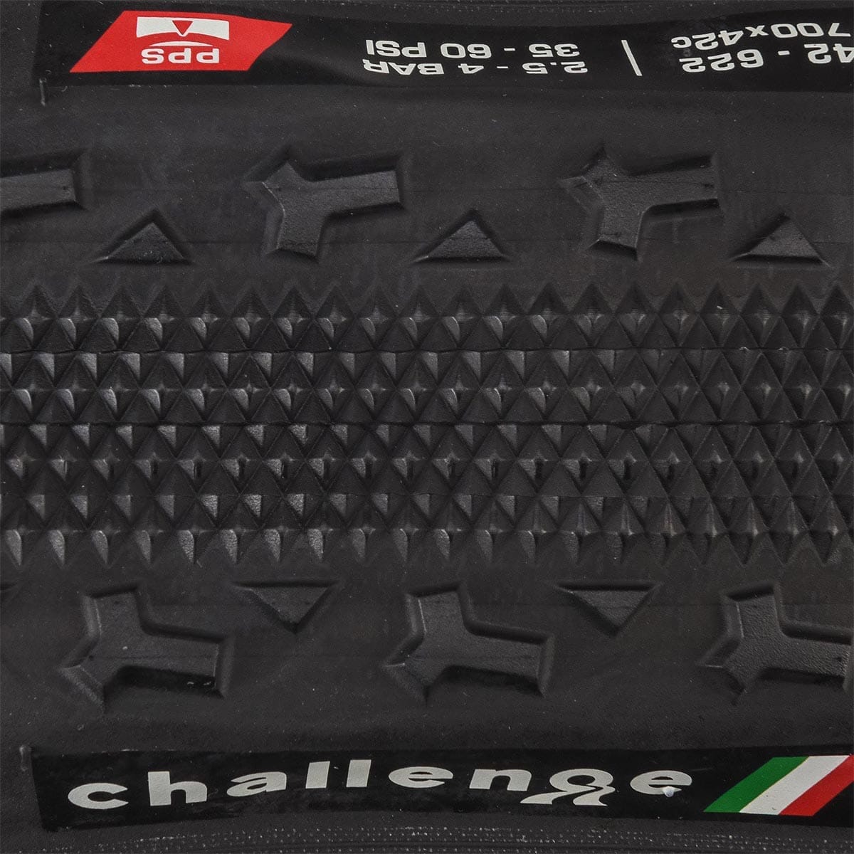 Reifen CHALLENGE GRAVEL GRINDER 700x42c TubeType Schwarz - Image 3