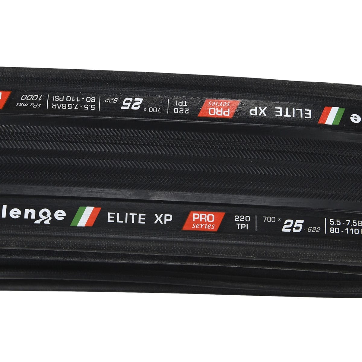 Reifen CHALLENGE OPEN ELITE XP 700x25c TubeType Schwarz - Image 2