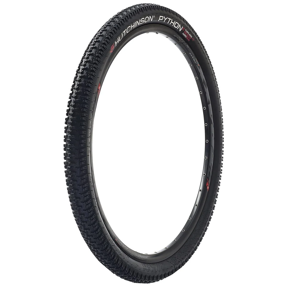 Reifen HUTCHINSON PYTHON 2 29x2.25 Hardskin Race Ripost XC Tubeless Ready Weich Schwarz - Image 3