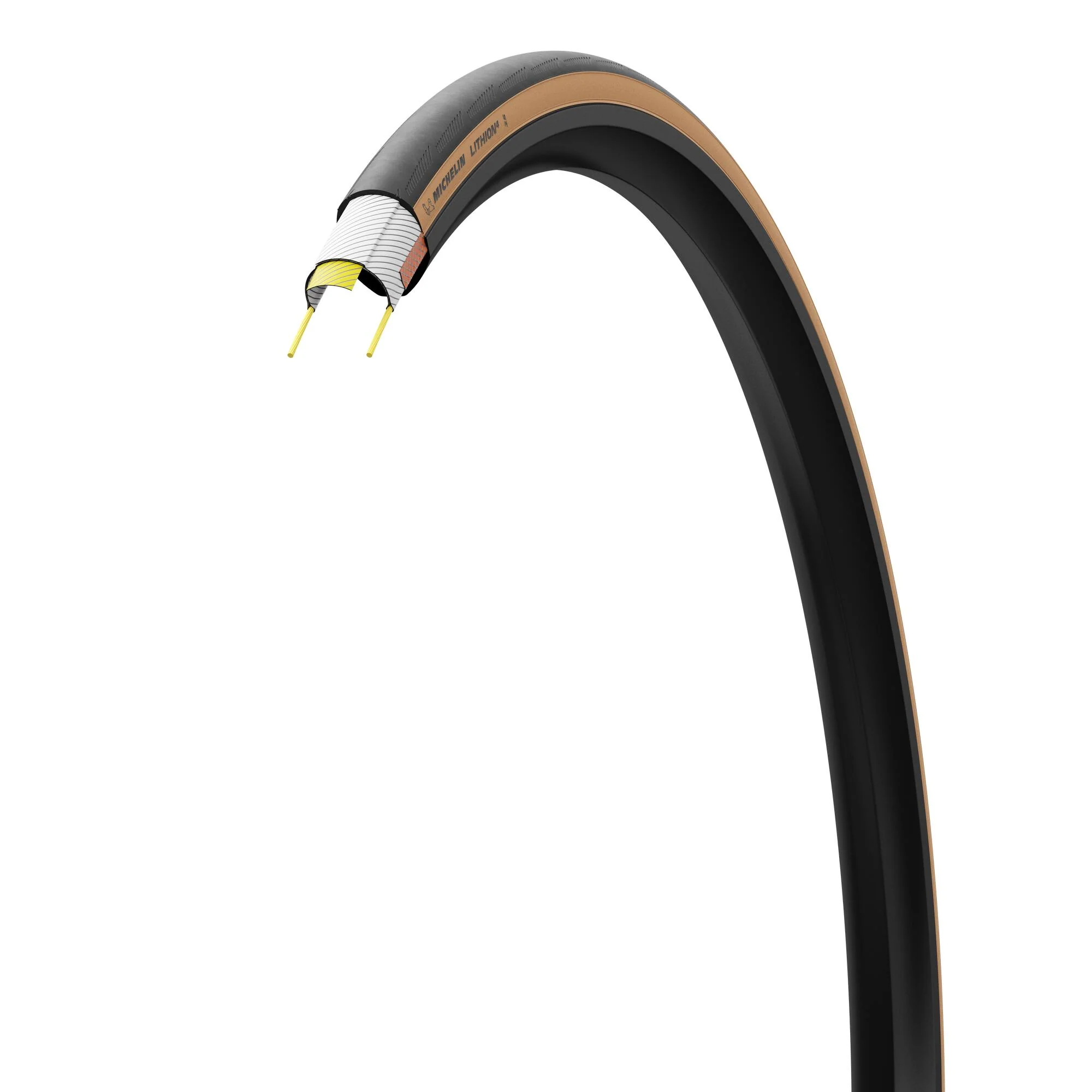 Reifen MICHELIN LITHION 4 700c Performance Line Tubetype Beige - Image 10