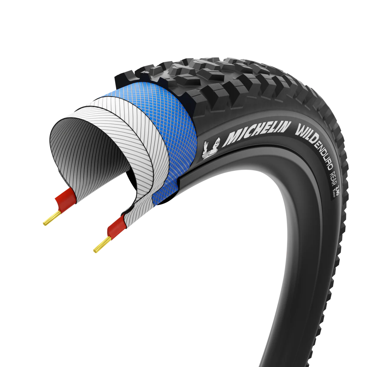 Reifen MICHELIN WILD ENDURO REAR Performance Line 29x2.40 Tubeless Ready Weich Schwarz - Image 4