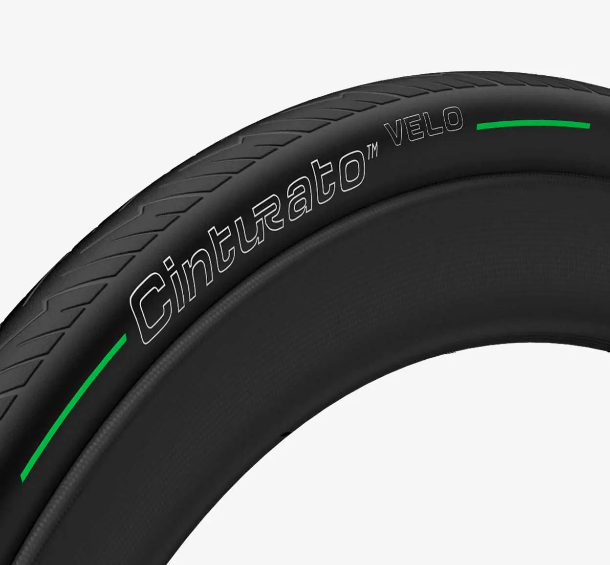 PIRELLI CINTURATO VELO 700c Tubeless Ready Reifen Schwarz