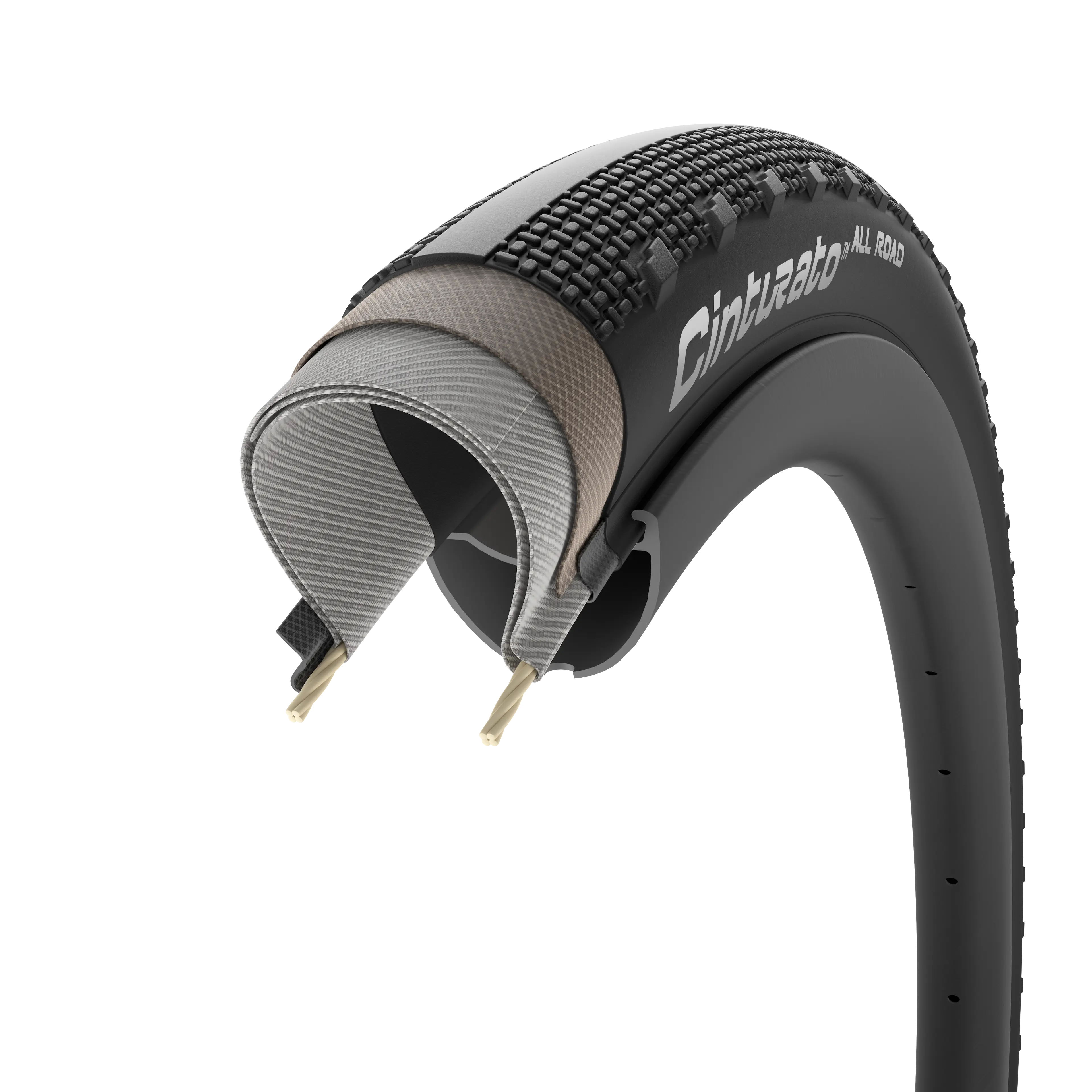 Reifen PIRELLI CINTURATO ALL ROAD 700x35c Tubeless Ready Classic Beige - Image 4