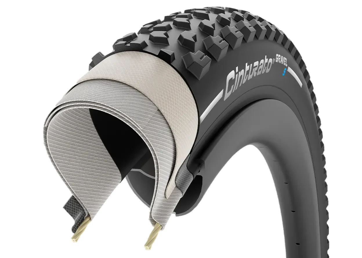 Reifen PIRELLI CINTURATO GRAVEL S 700x40c Tubeless Ready Classic Beige - Image 4