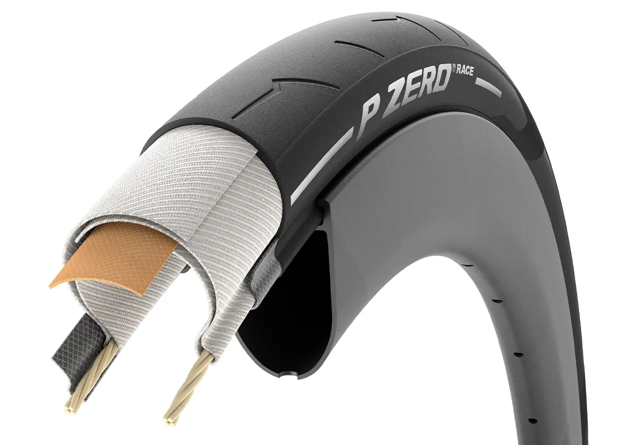 Reifen PIRELLI P ZERO RACE 700c TubeType Orange - Image 4